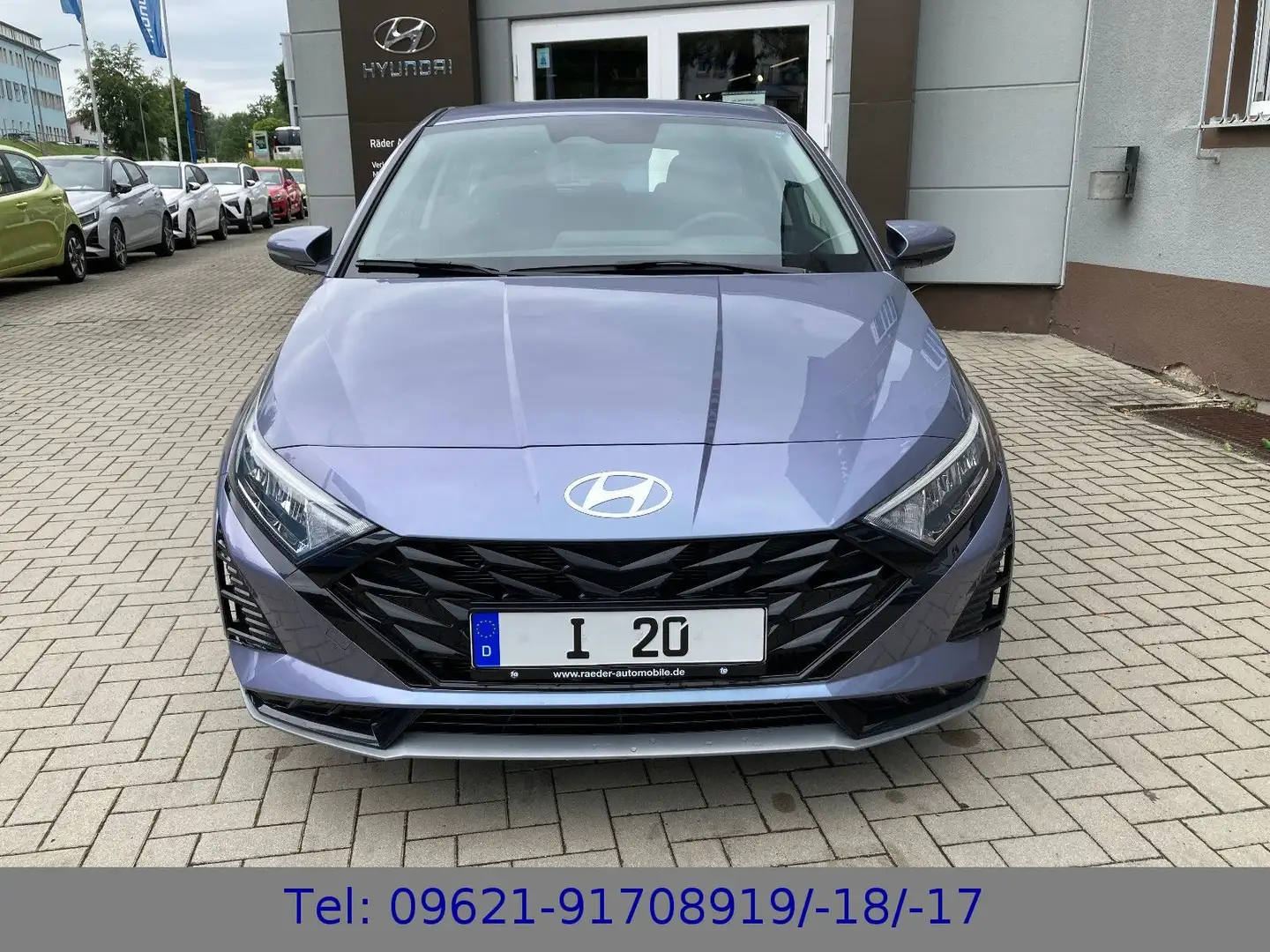 Hyundai i20 FL 1.0 T-Gdi 48V DCT Trend Action 2.99% 156.- Rate Blauw - 2