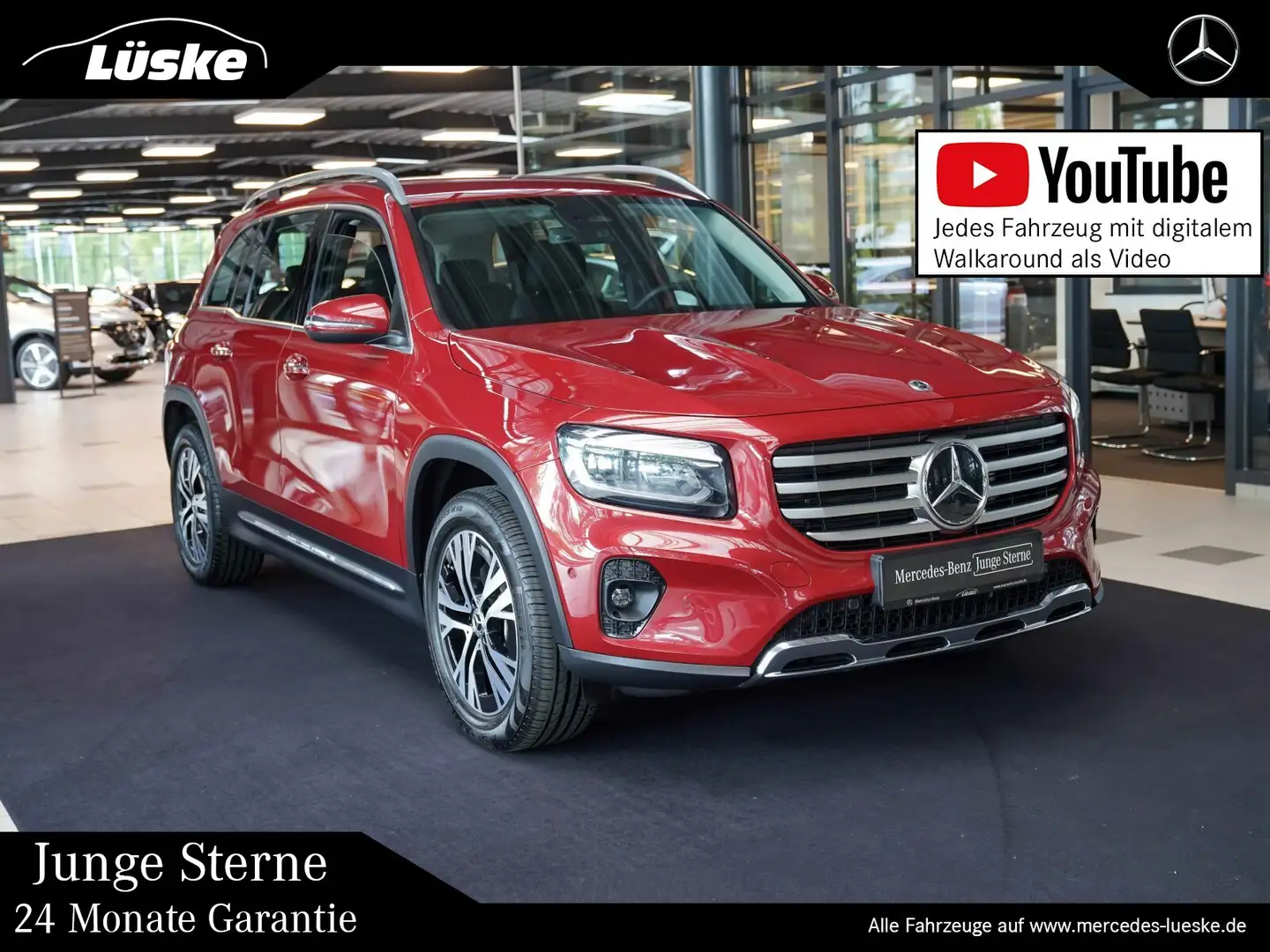 Mercedes-Benz GLB 200 GLB 200 d Progressive 7-Sitzer DISTRO Standheizu Rot - 1