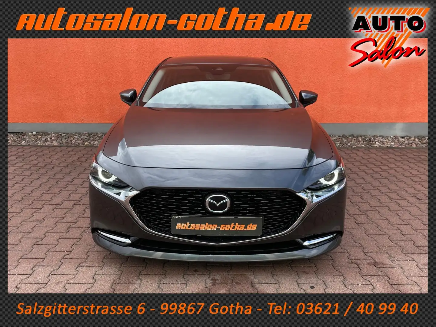 Mazda 3 Lim. Skyactiv-X Selection LED+NAVI ACC 360*CAM Grau - 2