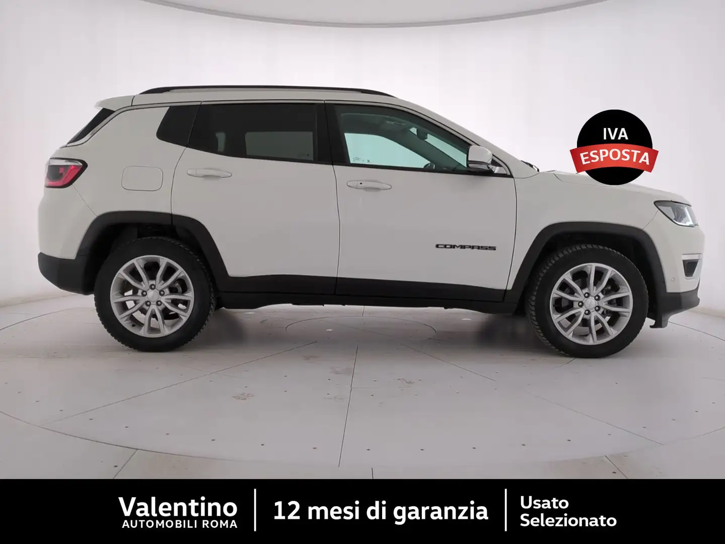 Jeep Compass 1.3 Turbo T4 150 CV aut. 2WD Limited Bianco - 2