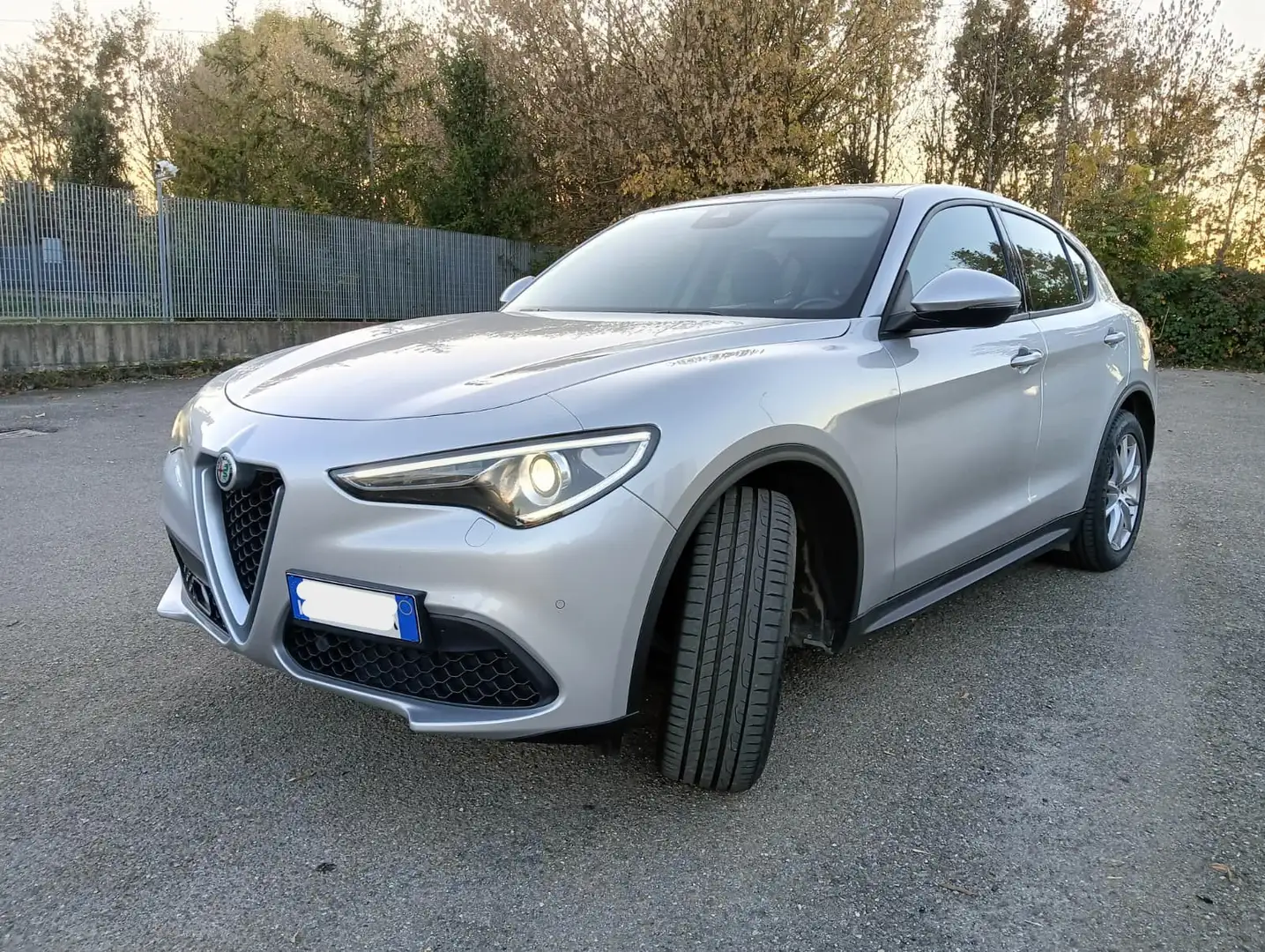 Alfa Romeo Stelvio Stelvio 2.2 t Executive 190cv Euro 6D-Temp Argento - 2