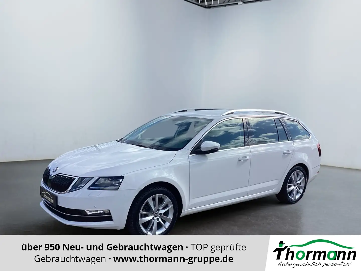 Skoda Octavia Combi 1.5 TSIACT Style FLA DynLi LED NAVI Weiß - 1