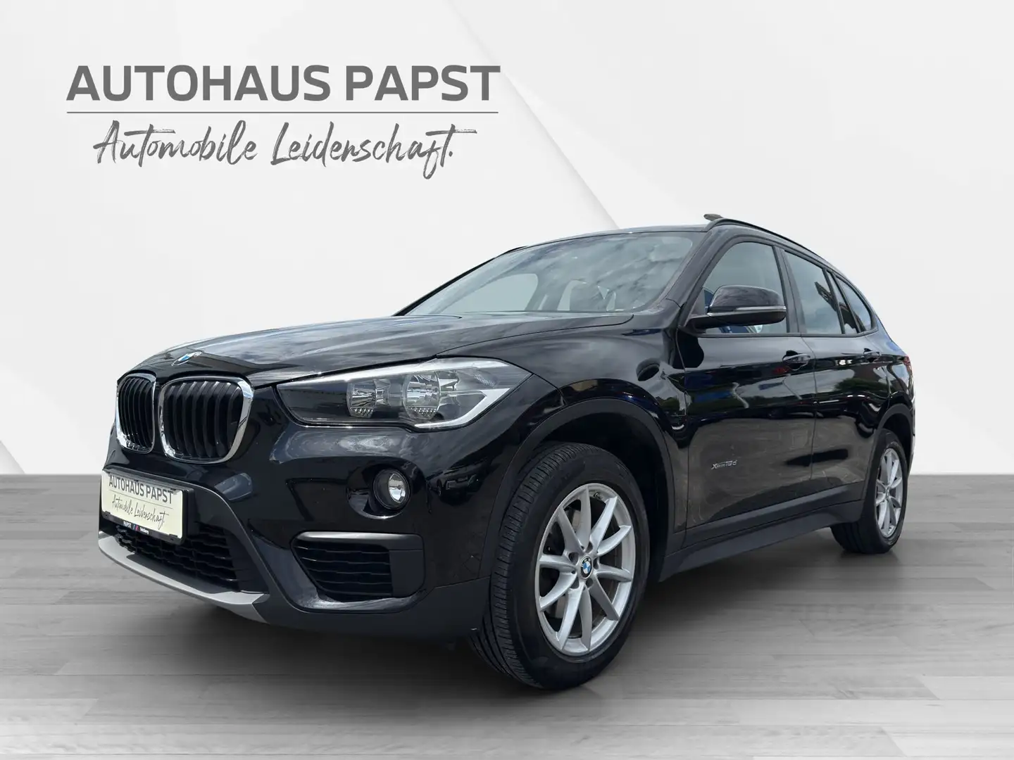 BMW X1 ALLRAD *** 8 GANG SPORT AUTOMATIK Getriebe *** Zwart - 1