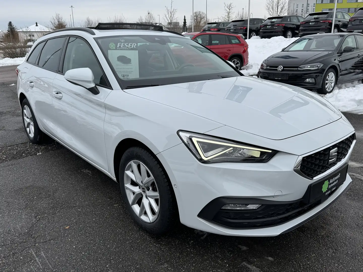 SEAT Leon 2.0 TDI DSG SP Style PAN LED KAM KESSY VIRT Weiß - 2