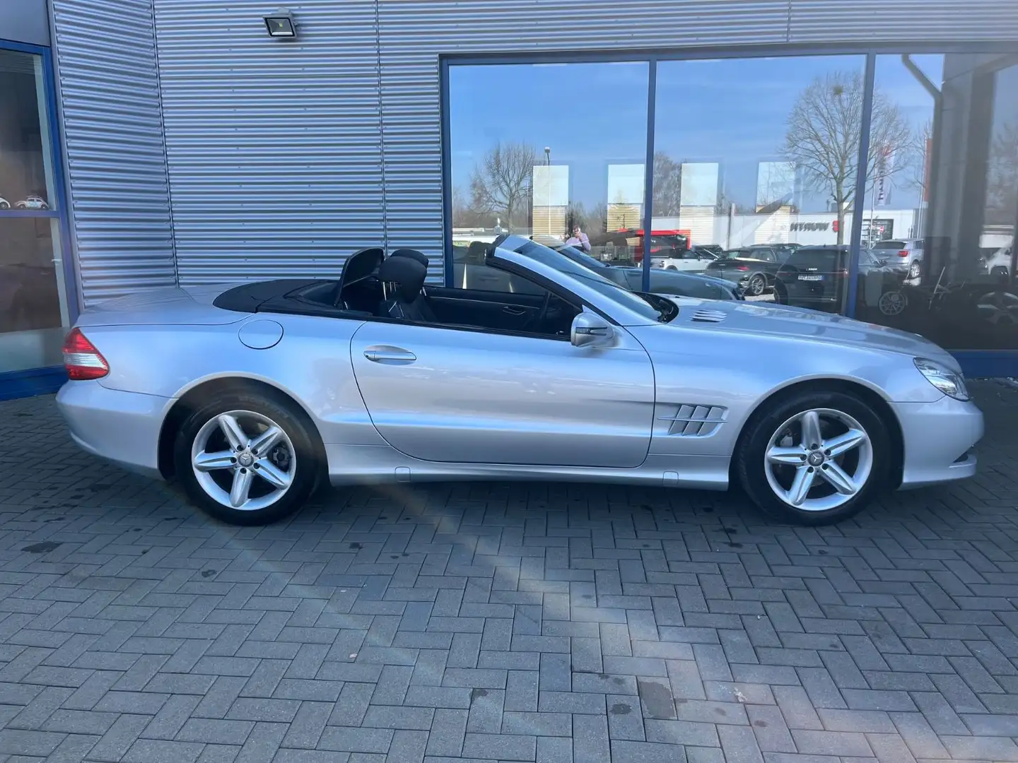 Mercedes-Benz SL 300 Navi/Leder/Sitzbelüftung/MB-Scheckheft Argintiu - 2