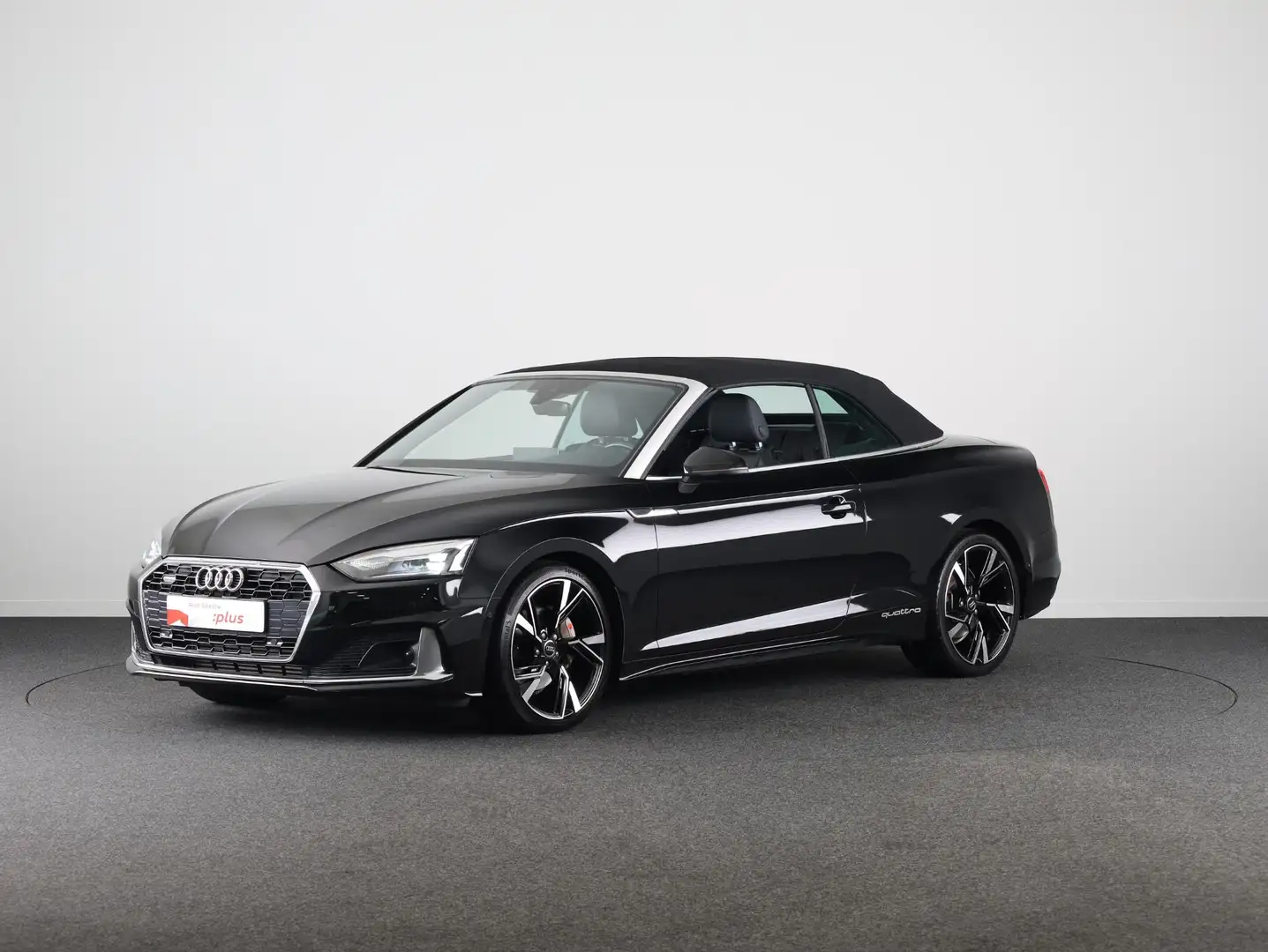 Audi A5 Cabriolet 40 TFSI quattro S edition 204 pk S-troni Zwart - 2