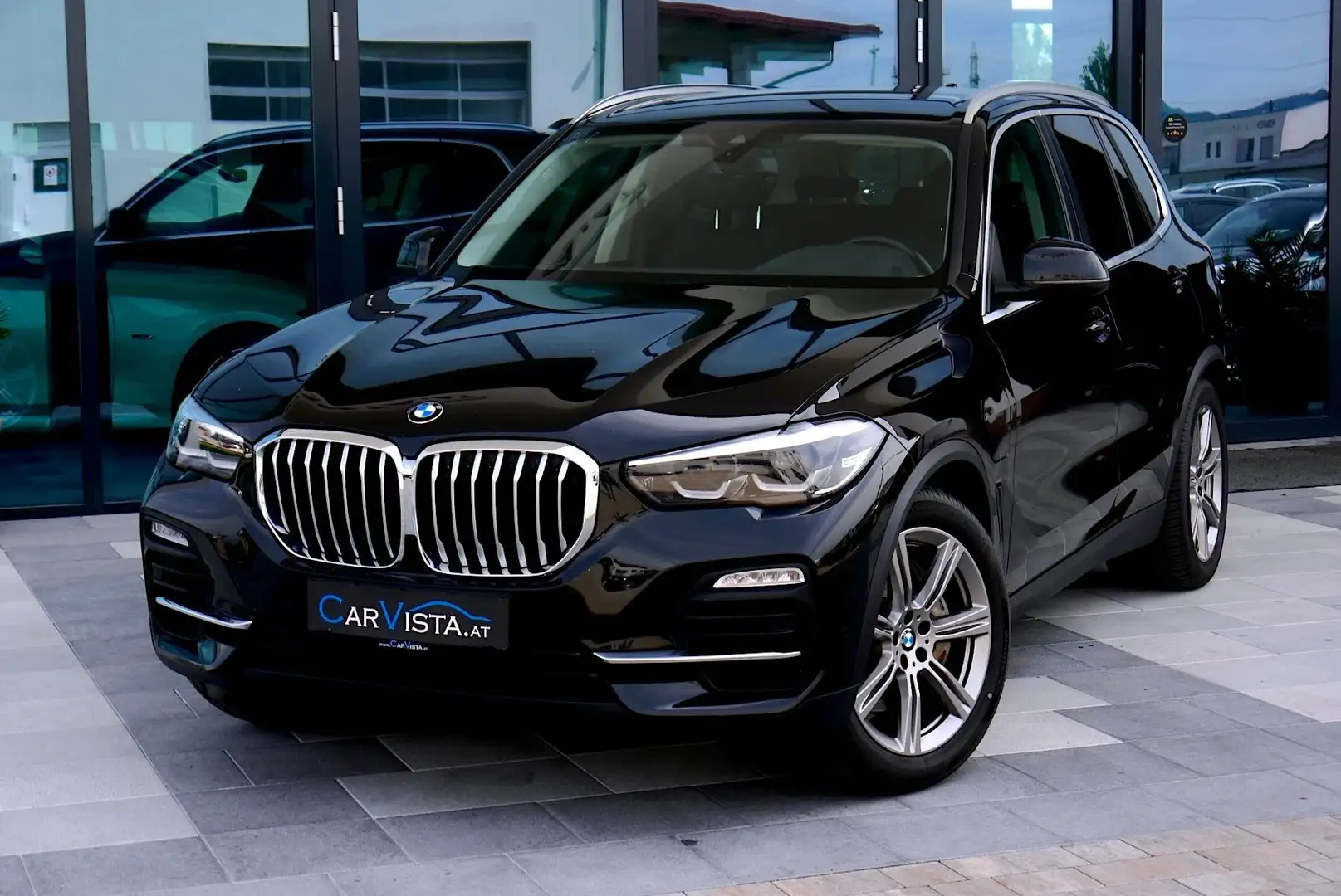 BMW X5 xDrive45e PHEV Aut. *Head-up-Luftfederung-Driving Schwarz - 2