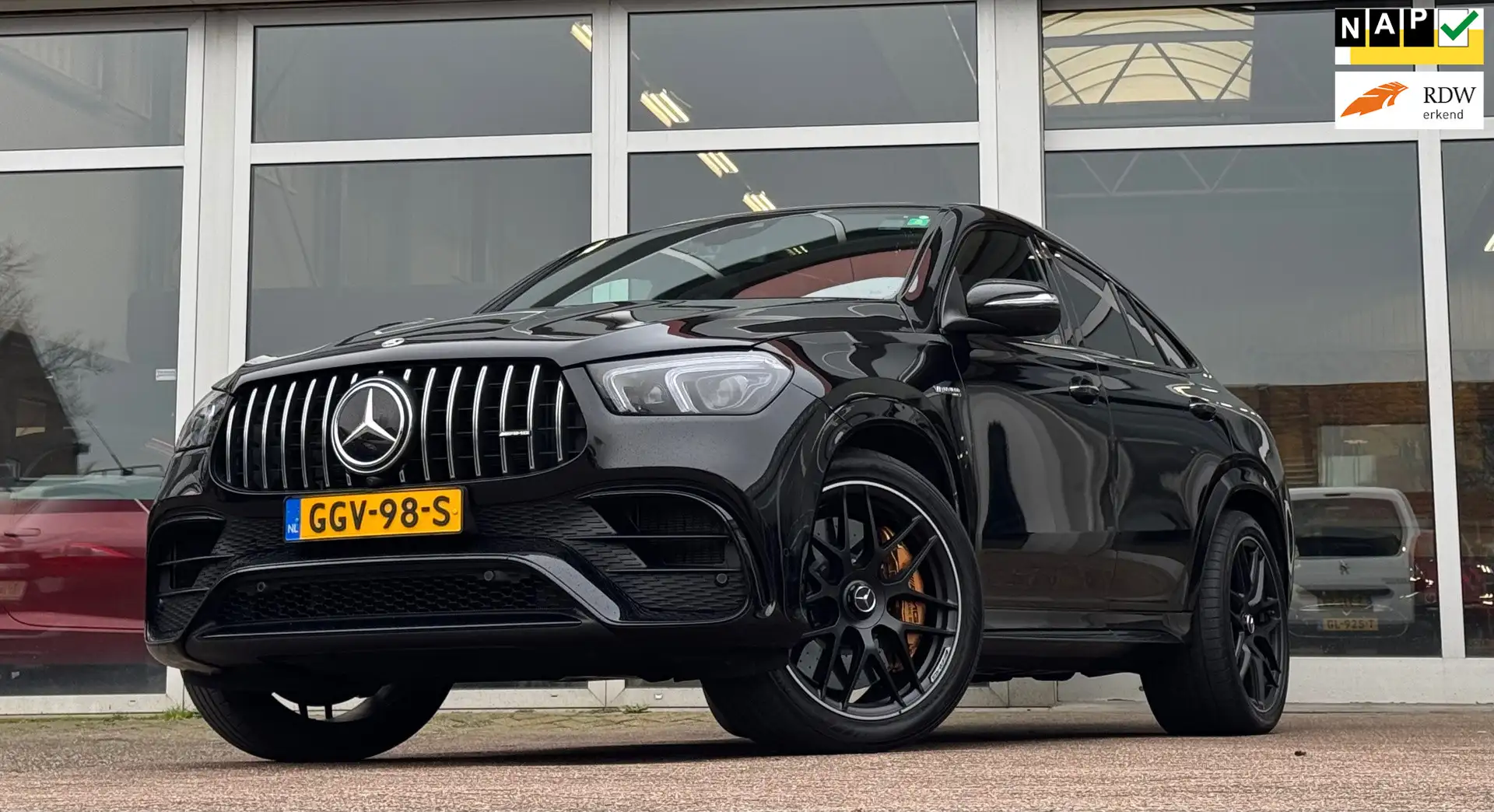 Mercedes-Benz GLE 63 AMG Coupé S 4MATIC+ Keramischschijven-Carbon-Headup-So Zwart - 1