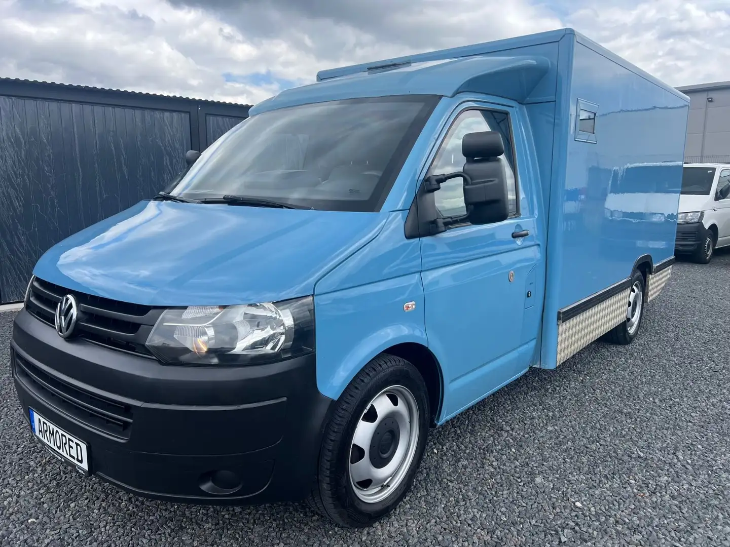 Volkswagen T5 Transporter T5 2.0 TDI*LANG*3-SITZE*GELDTRANSPORTER*ARMORED* Blau - 1