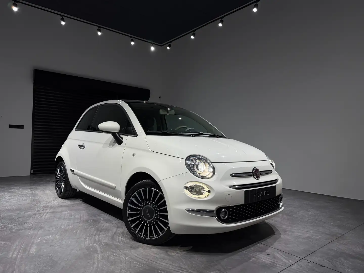Fiat 500 1.2i ECO Lounge//BOITE AUTO//XENON//TOIT PANO/ Wit - 2