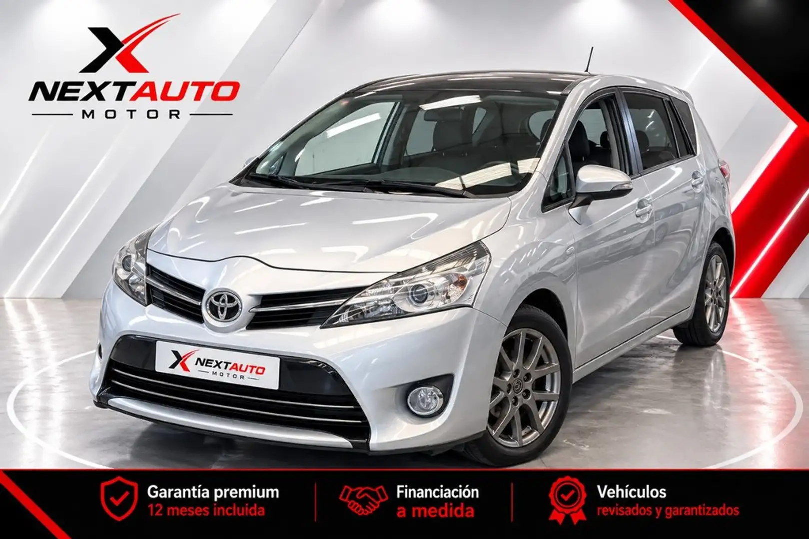 Toyota Verso 120D Advance 7pl. Gris - 1