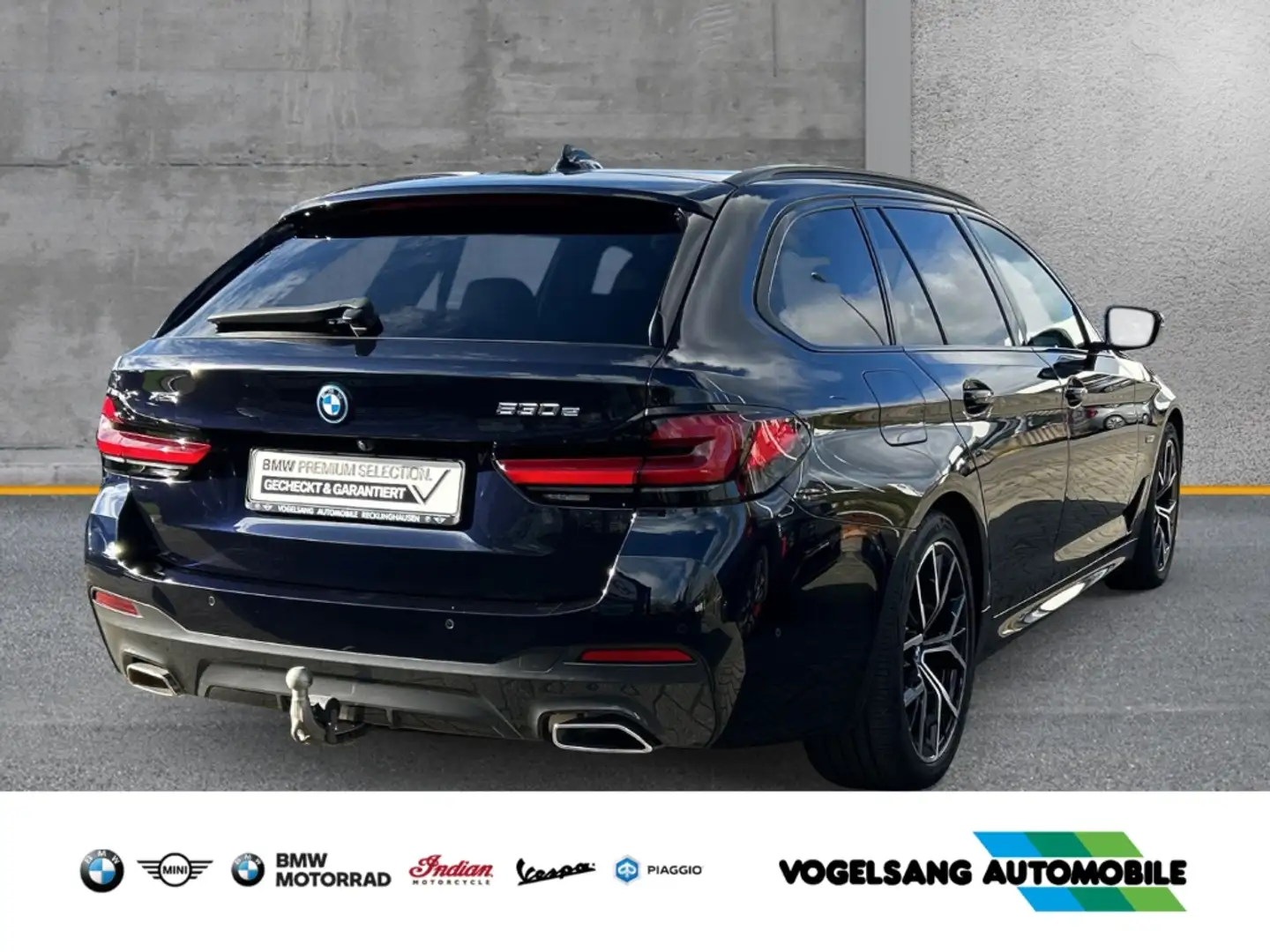 BMW 530 e xDrive,Laserlicht,M Sport,AHK,HUD,RFK,ACC,H&KSou Noir - 2