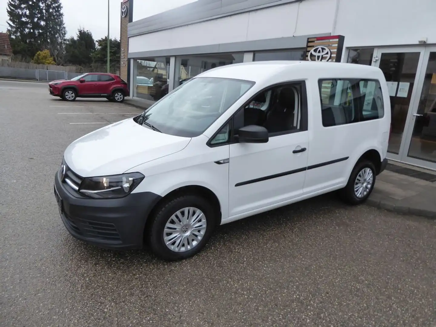 Volkswagen Caddy 2,0 TDI 5-SITZE Weiß - 2