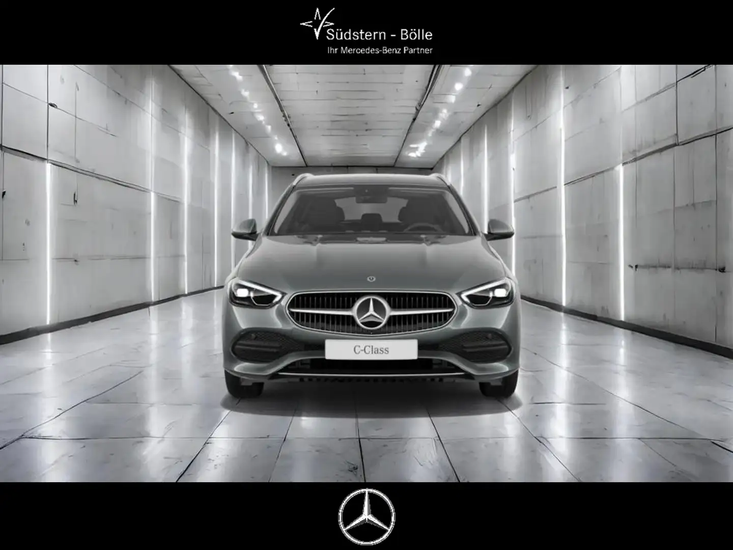 Mercedes-Benz C 180 T AVANTGARDE+PANO-DACH+AHK+KAMERA Gris - 2
