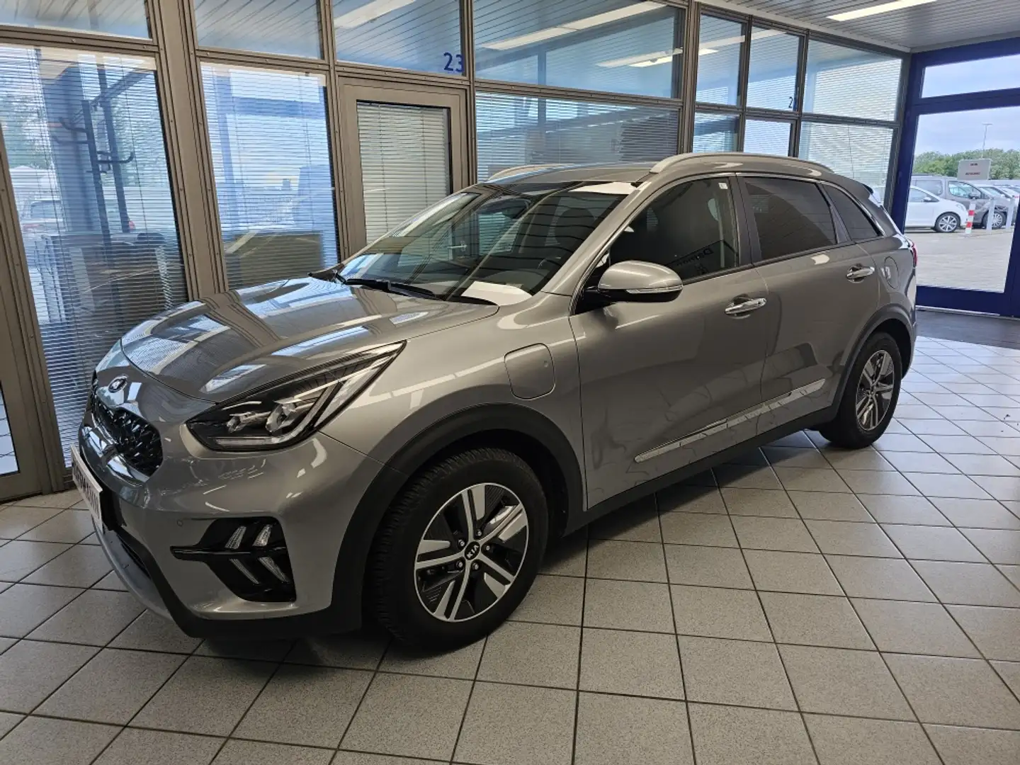 Kia Niro AHK,LED,Kamera,App-Connect,Navi Silber - 2