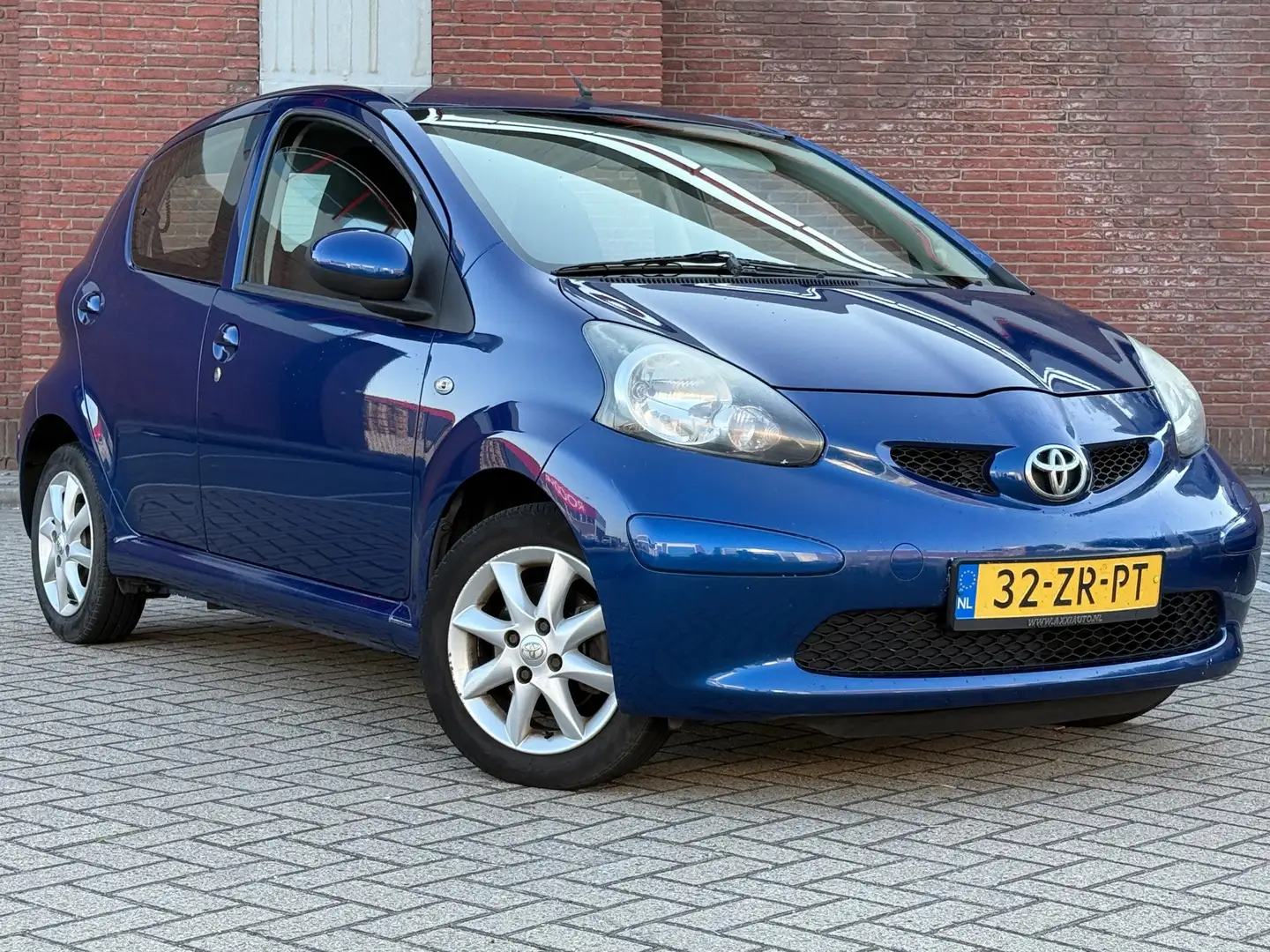 Toyota Aygo 1.0-12V +|5DRS|AIRCO|GOED-ONDERHOUDEN|INRUILKOOPJE Blauw - 1
