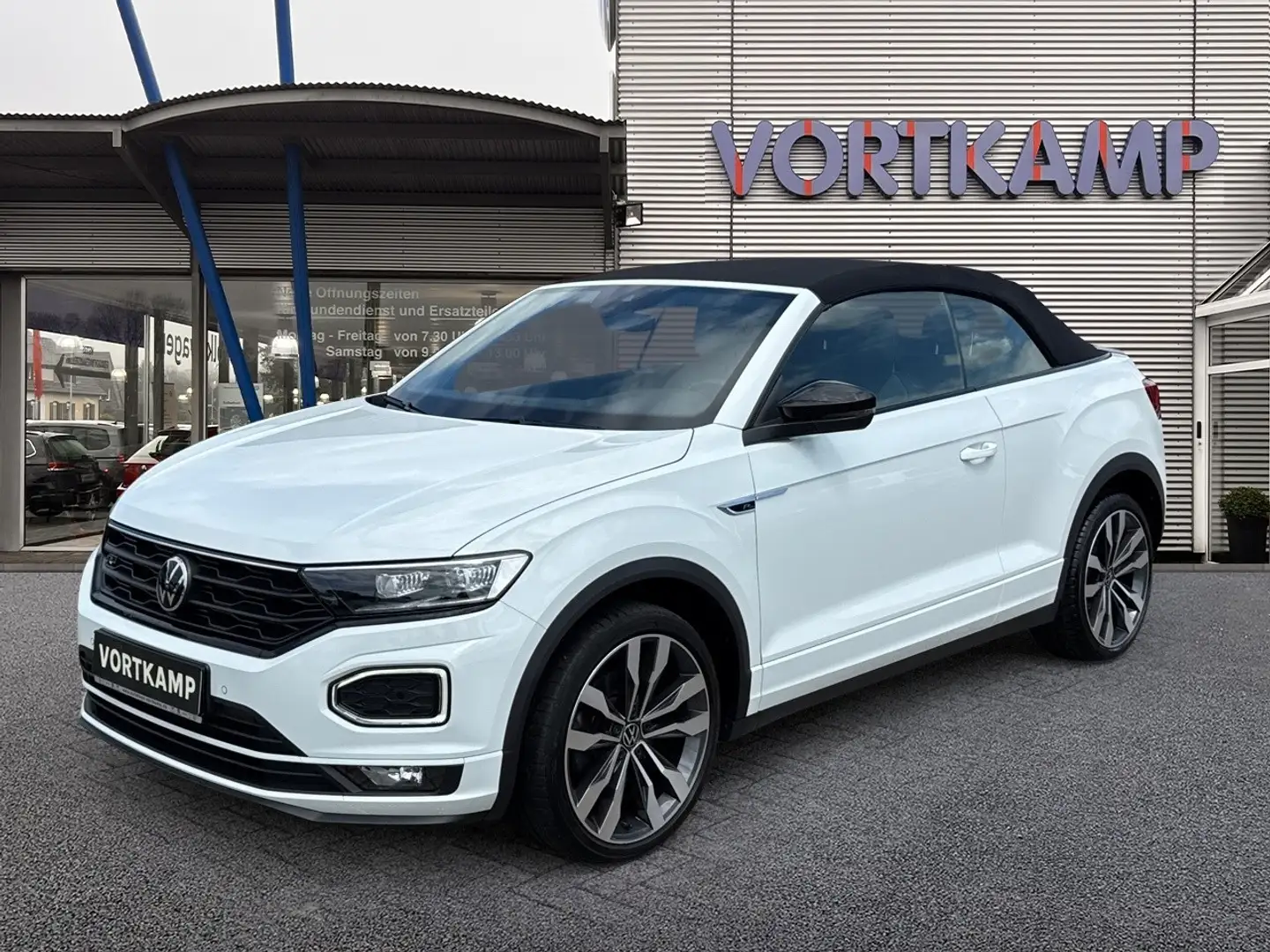 Volkswagen T-Roc Cabriolet R-Line Keyless/AID/Fahrassistenz Weiß - 2