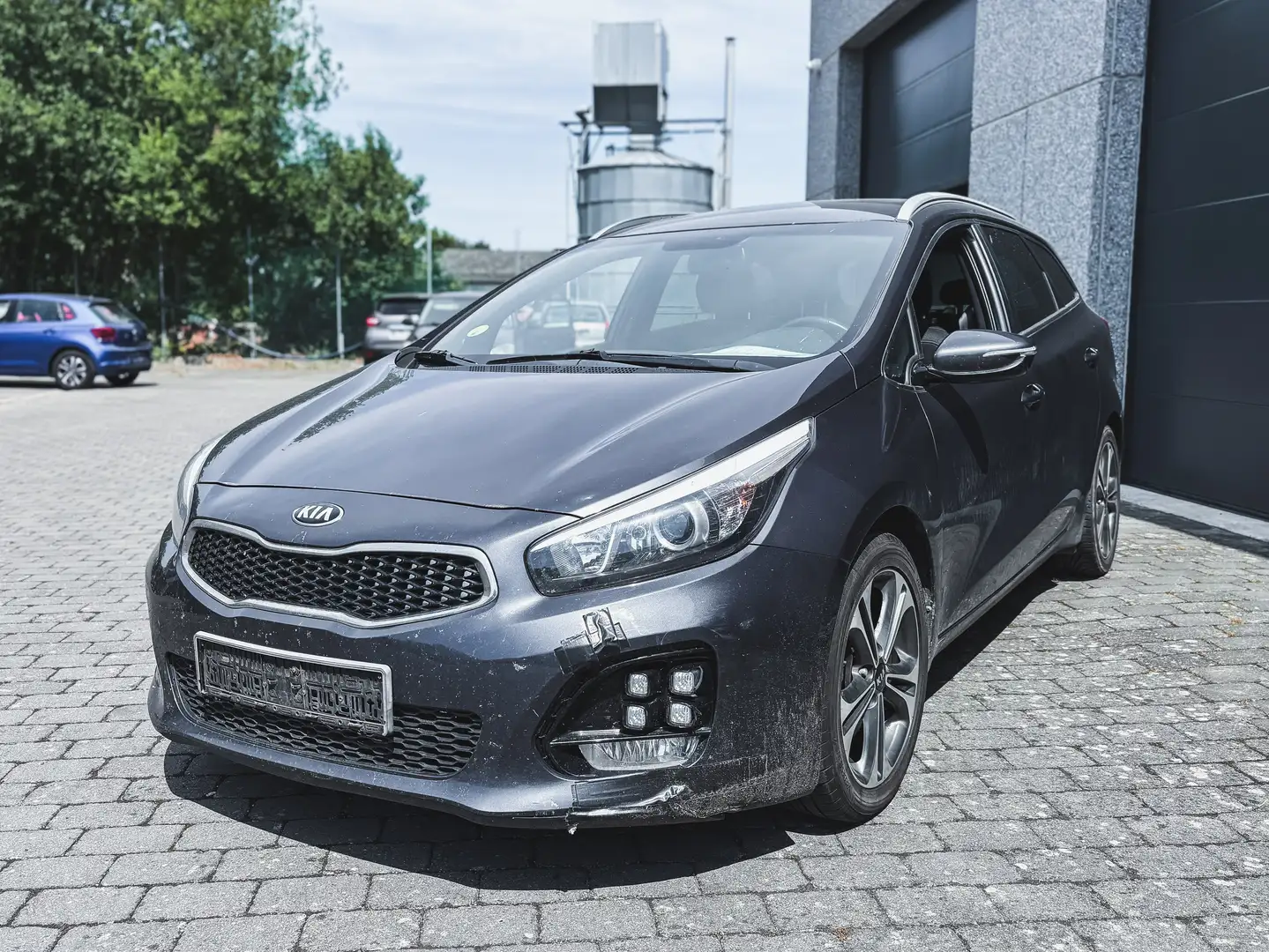 Kia Ceed SW / cee'd SW MARCHAND OU EXPORT ! 1.6 CRDi GT Line, Climx Zwart - 1
