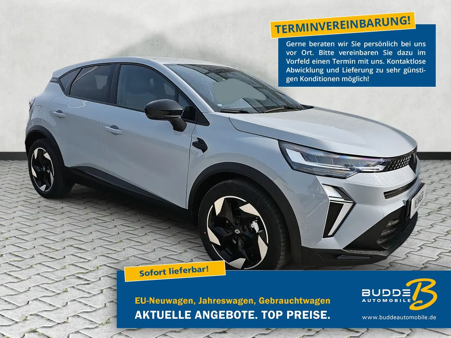 Renault Captur Mild Hybrid 140 Techno Winterpaket / Temp Grau - 1