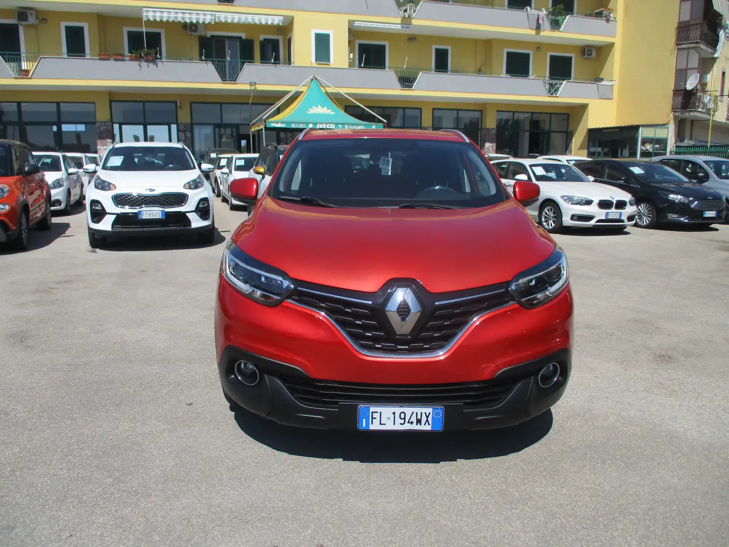 Renault Kadjar KADJAR 1.5 DCI 110CV E6 INTENS *KM CERTIFICATI* Rosso - 2
