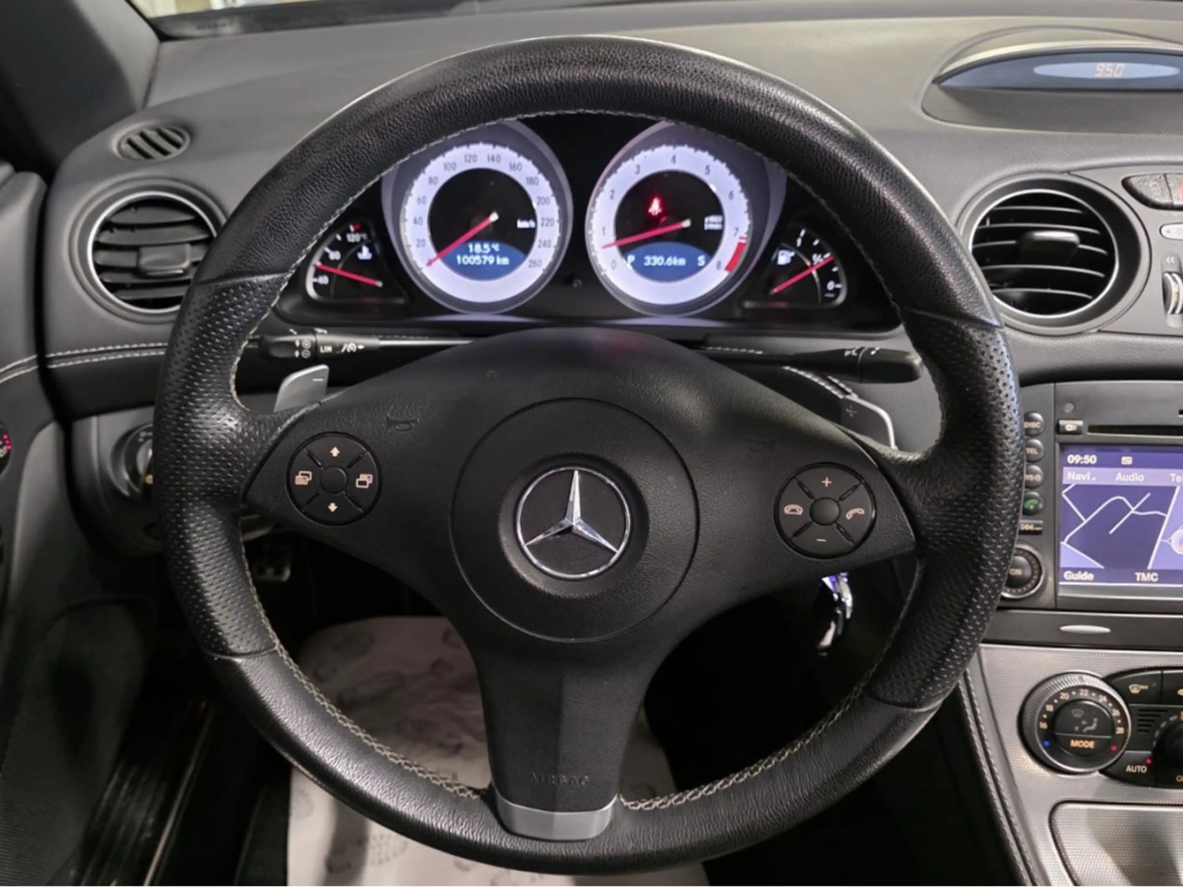 Mercedes-Benz SL 350 ROADSTER FACELIFT AIRSCRAF CUIR XENON EUROPA 1 HAN — photo 8