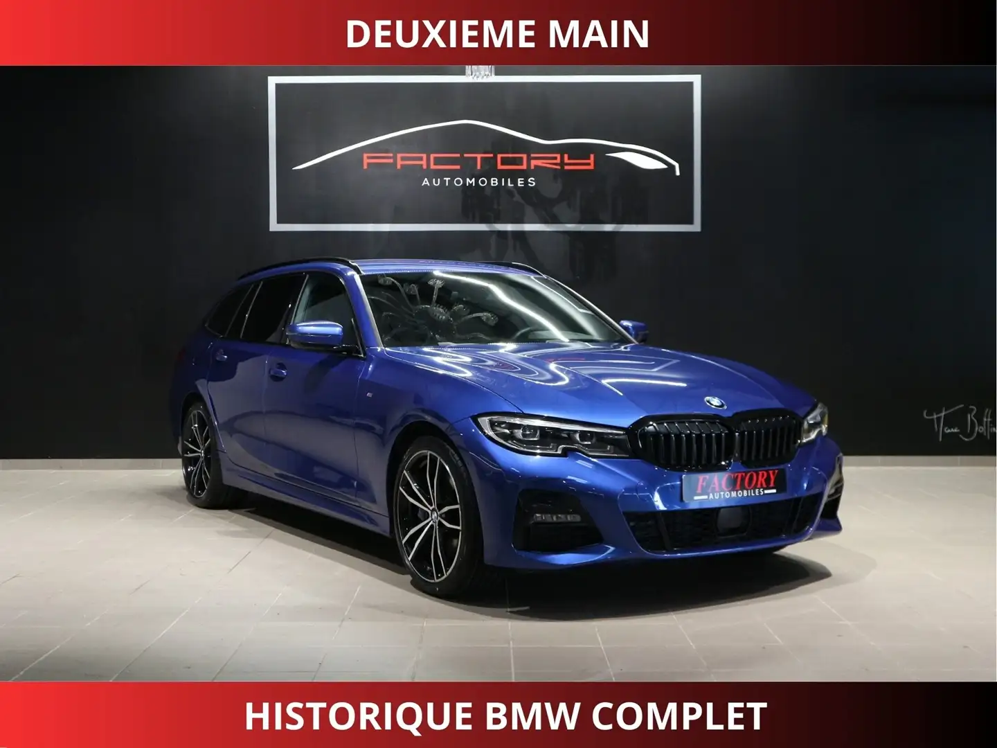 BMW 330 (G21) 330IA XDRIVE 258CH M SPORT Blau - 1
