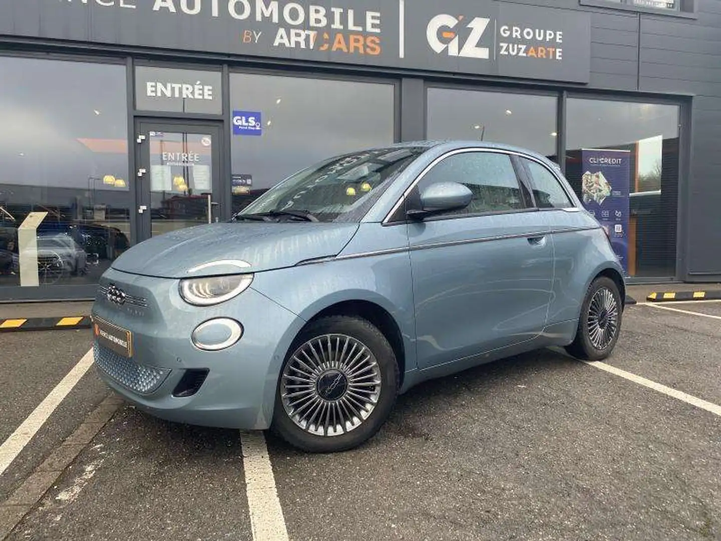 Fiat 500e La prima 3+1 Bleu - 2