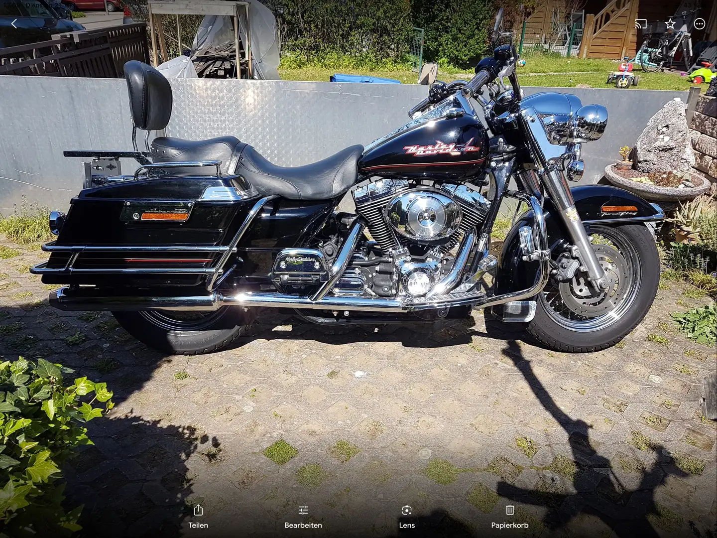 Harley-Davidson Road King FL Negro - 2