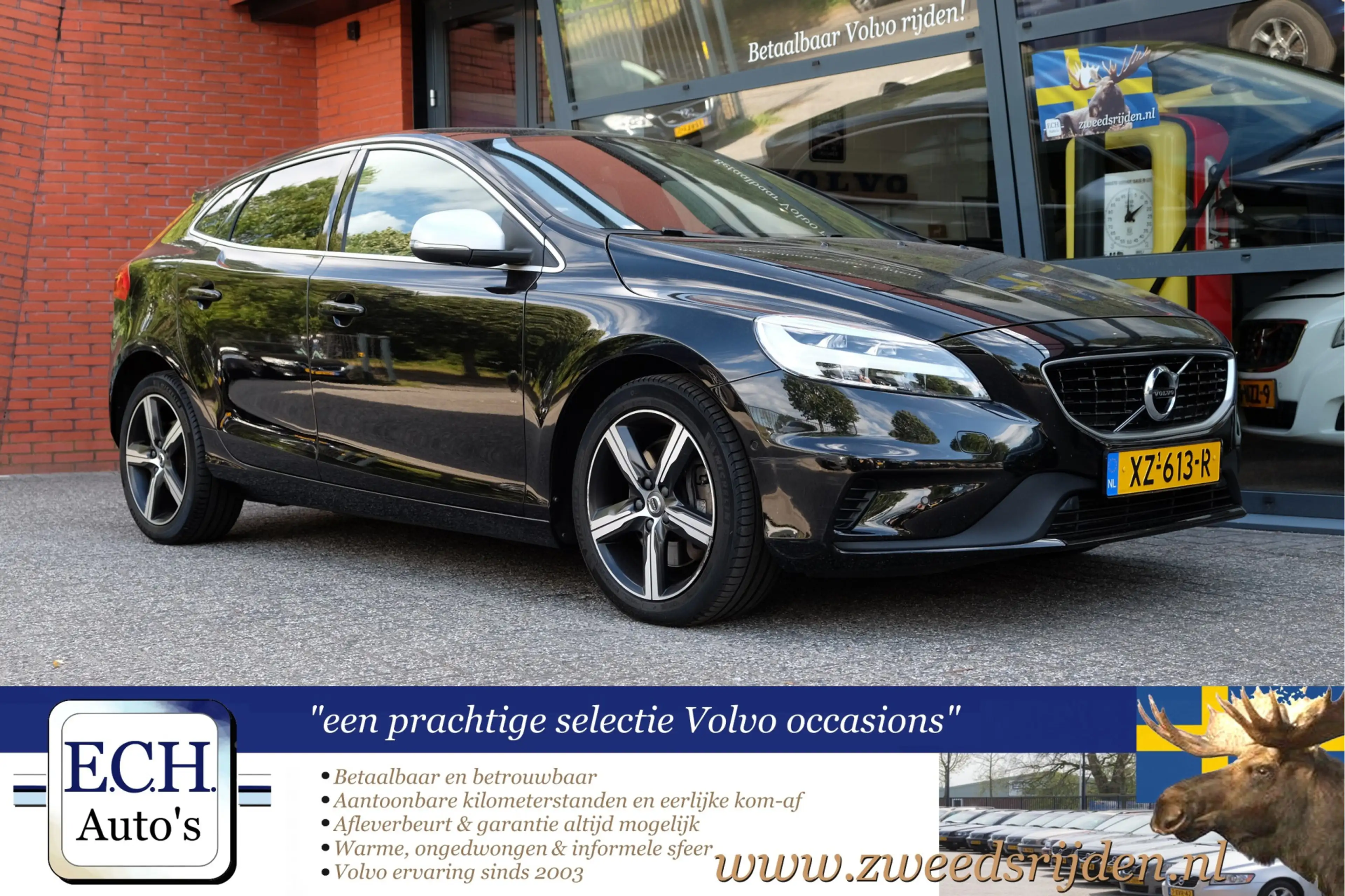 Volvo V40 1.5 T3 Polar+ Sport 152 pk Aut. Stoelverwarming, N