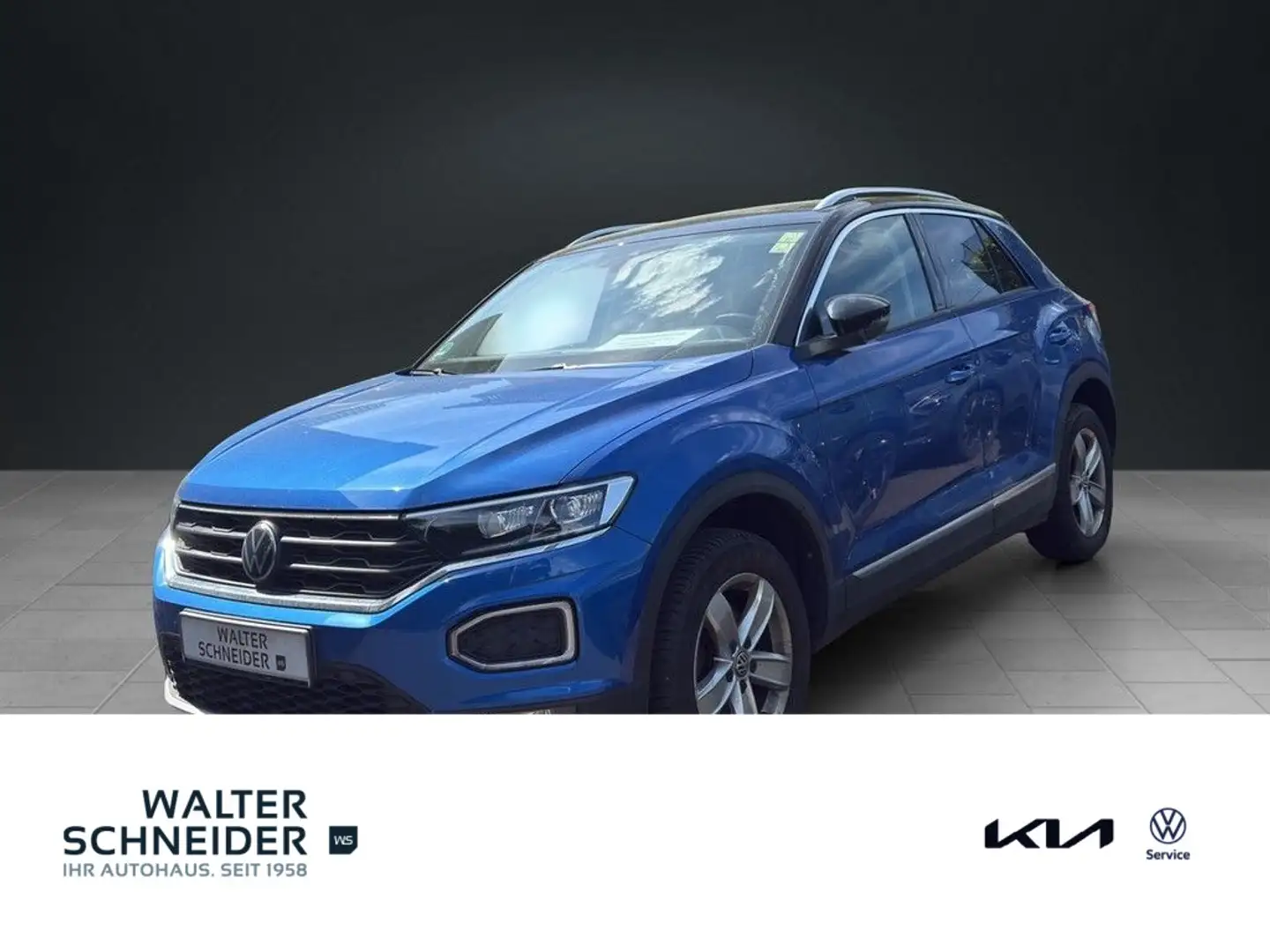 Volkswagen T-Roc 1.5 TSI Style Navi LED Pano Bleu - 1