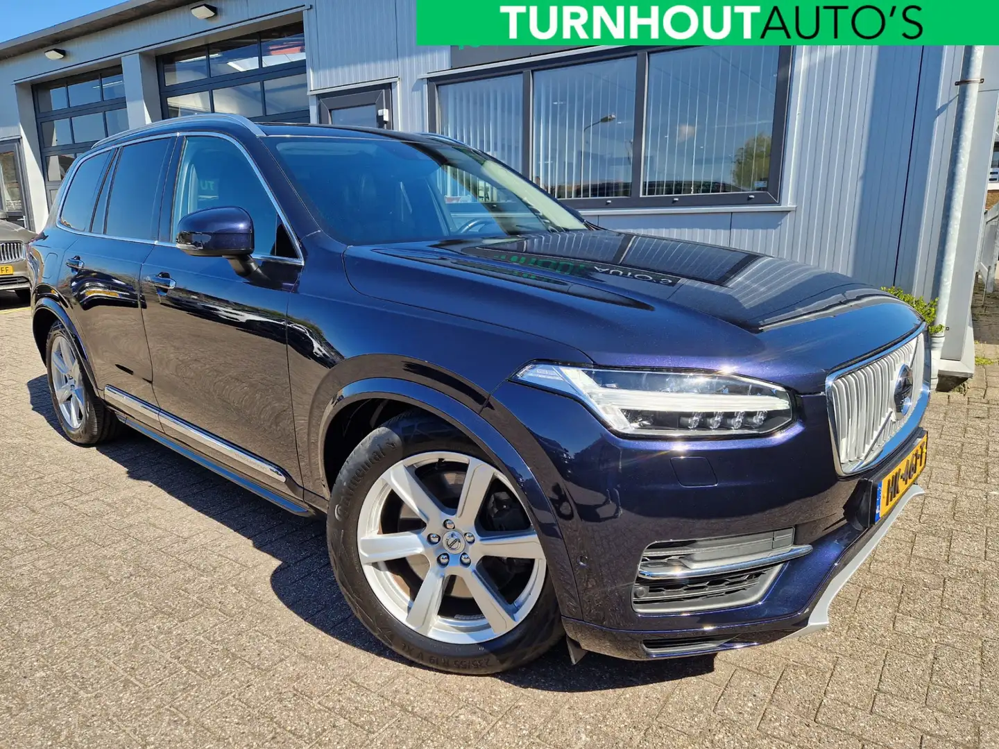 Volvo XC90 2.0 T8 Twin Engine AWD Inscription Luchtvering | B Blauw - 1