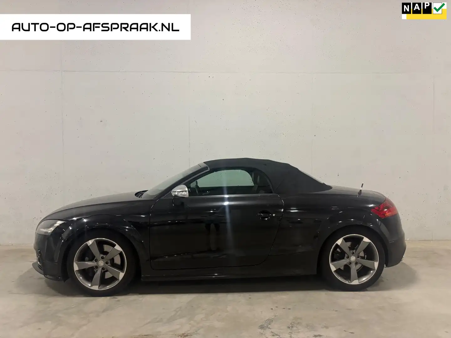 Audi TTS 2.0 T Roadster S-Line Automaat Leer Navi PDC Cruis Zwart - 1