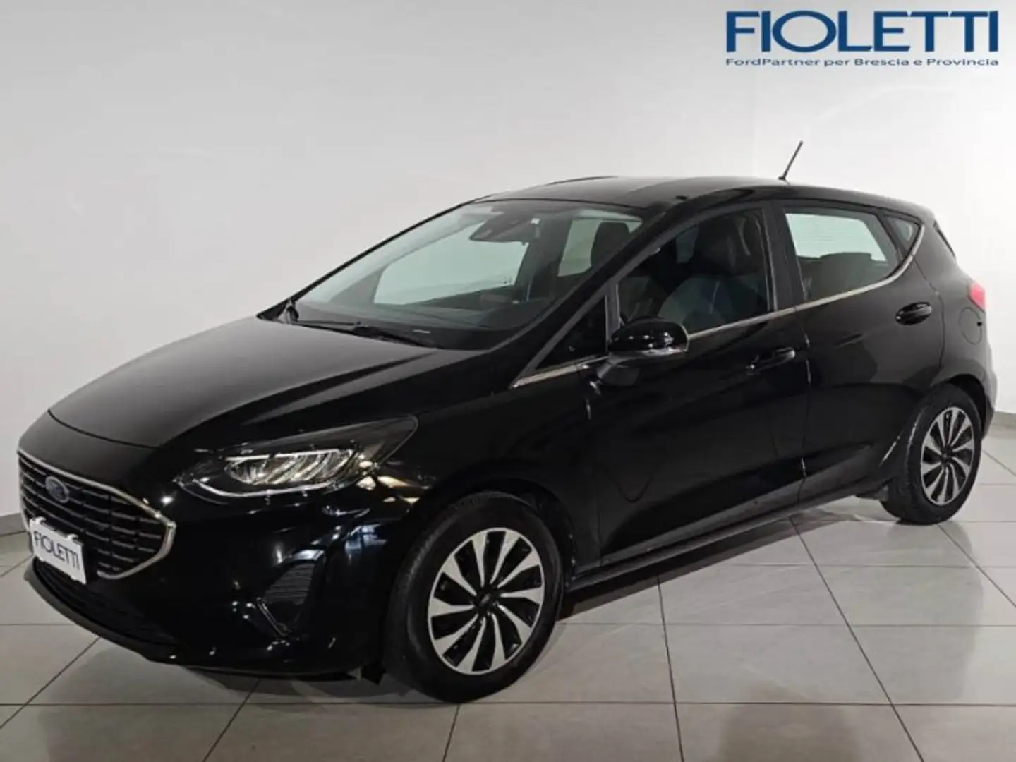 Ford Fiesta 7ª SERIE 1.1 75 CV GPL 5 PORTE TITANIUM Zwart - 1