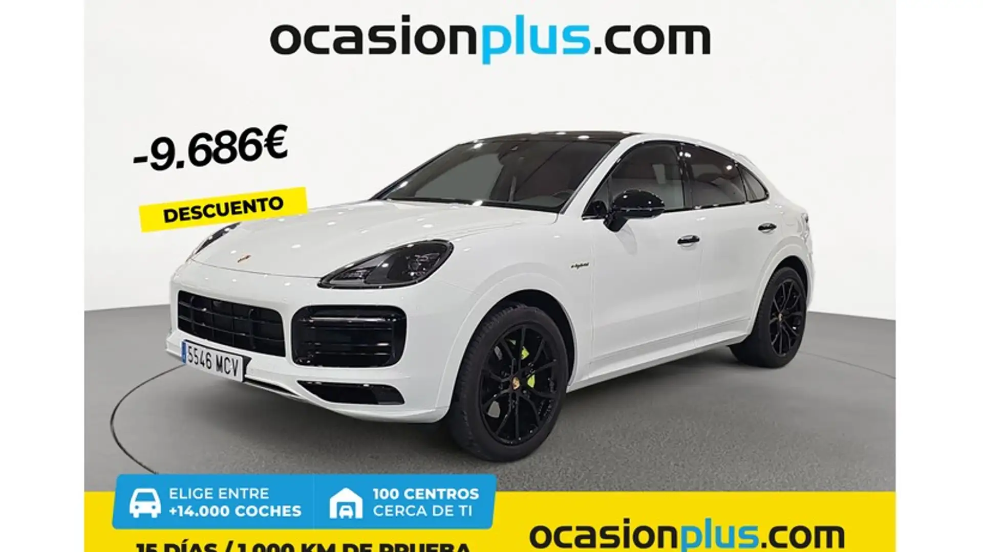Porsche Cayenne E-Hybrid Platinum Edition Coupé Aut. Blanco - 1