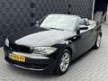BMW 120 1-serie Cabrio 120i High Executive| ZWART| LEER| E Noir - thumbnail 1