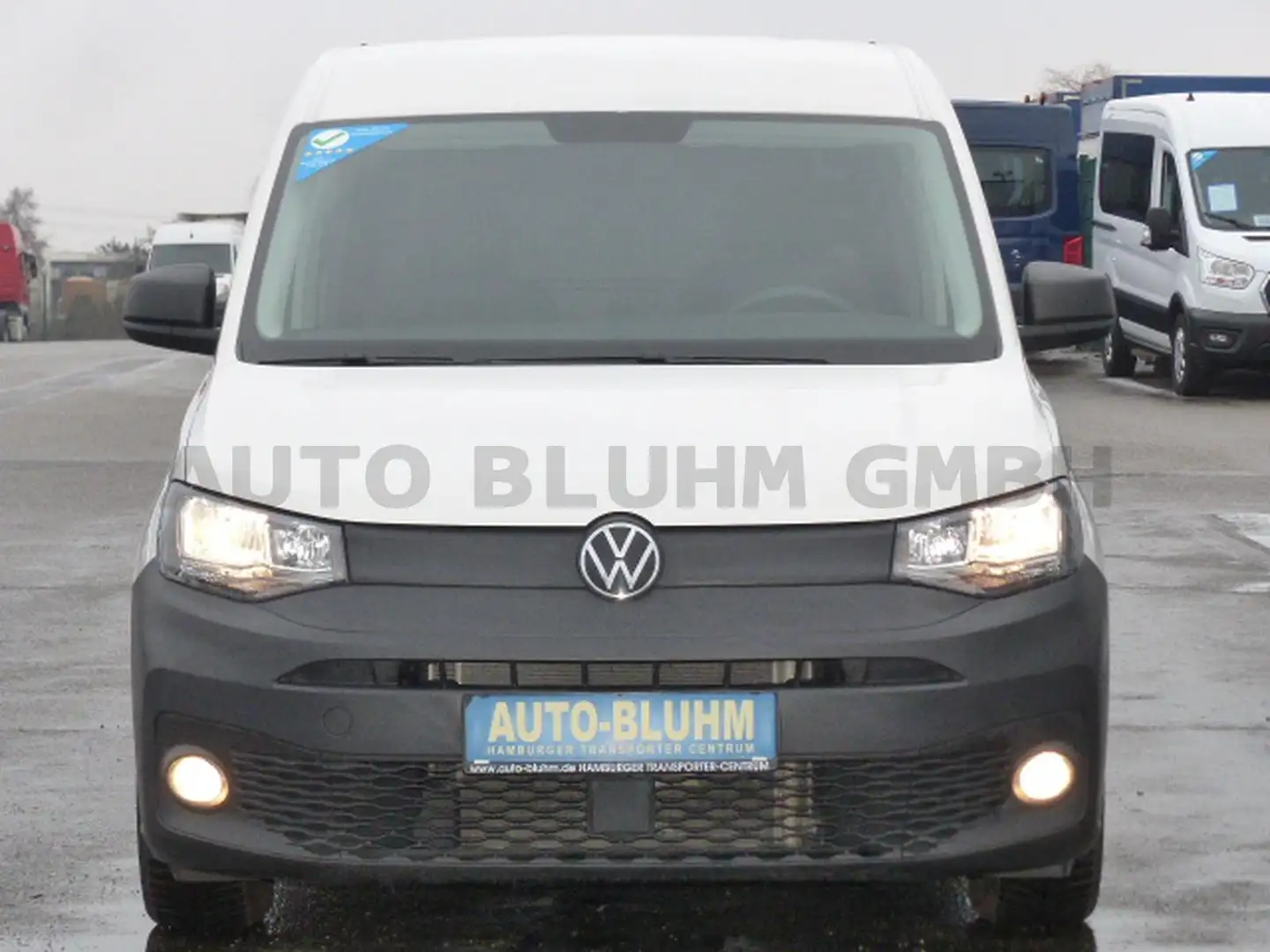 Volkswagen Caddy 2.0-TDI Cargo L1 + Klima Navi Winterpaket Weiß - 2
