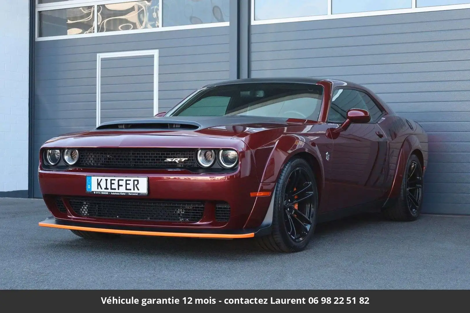Dodge Challenger SRT DEMON 6.4 V8  hors homologation 4500e Rouge - 1