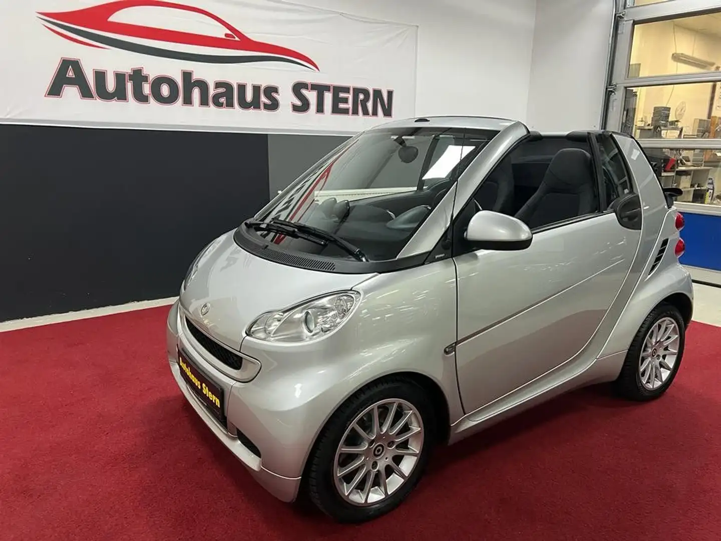 smart forTwo cabrio Passion Argent - 1