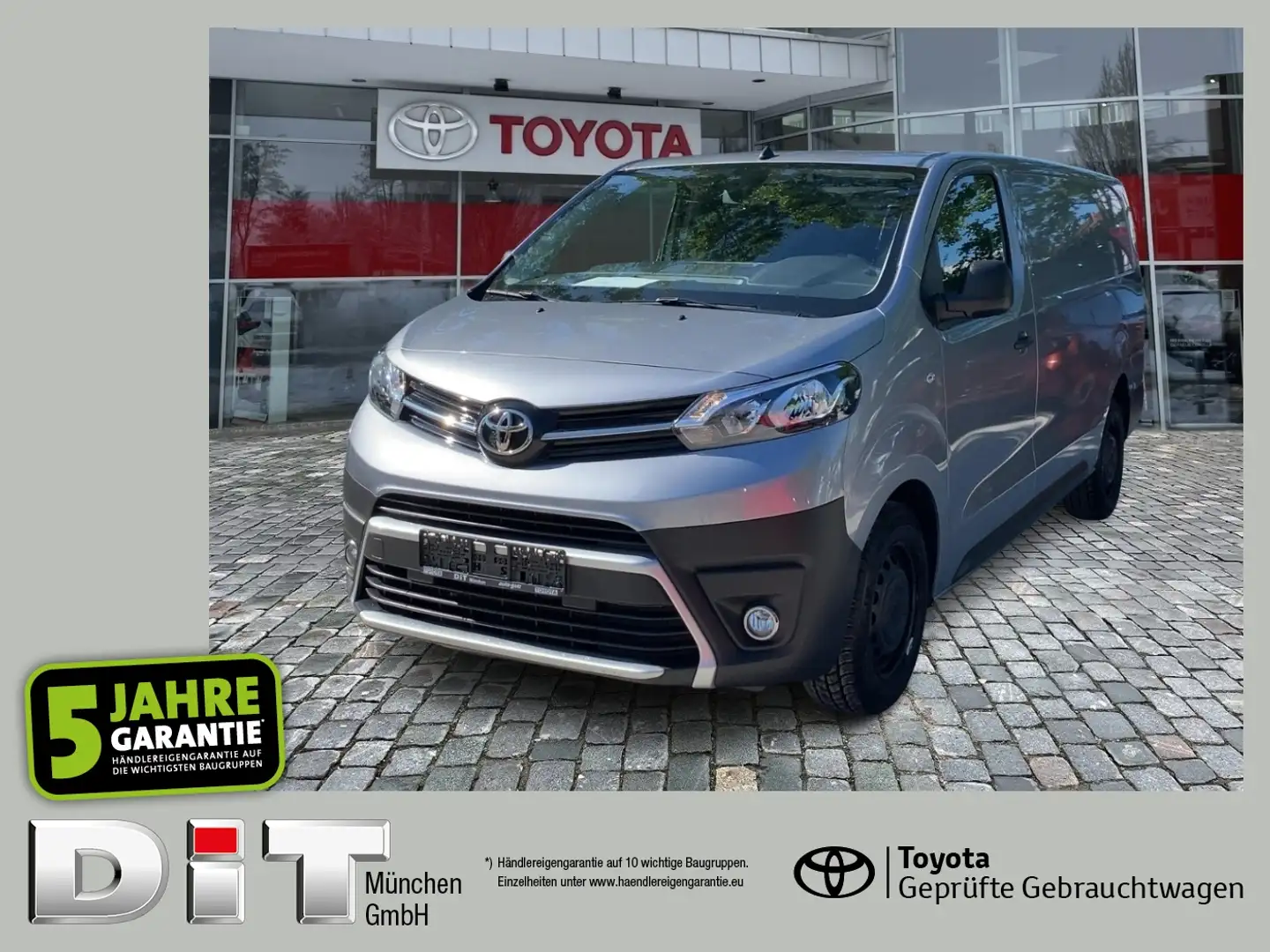 Toyota Proace Kasten 2.0 D-4D L2 Kasten Meister FLA Plateado - 1