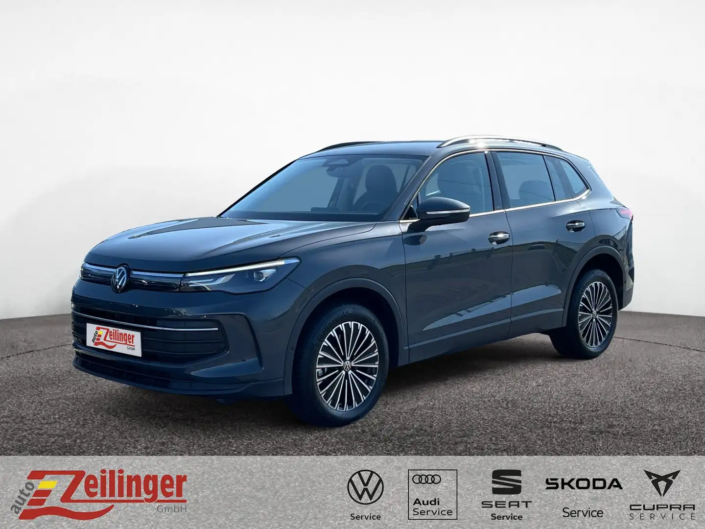 Volkswagen Tiguan Life 4Mo. TDI DSG|AHK|DCC|NAVI|KAMERA|ACC Grau - 1