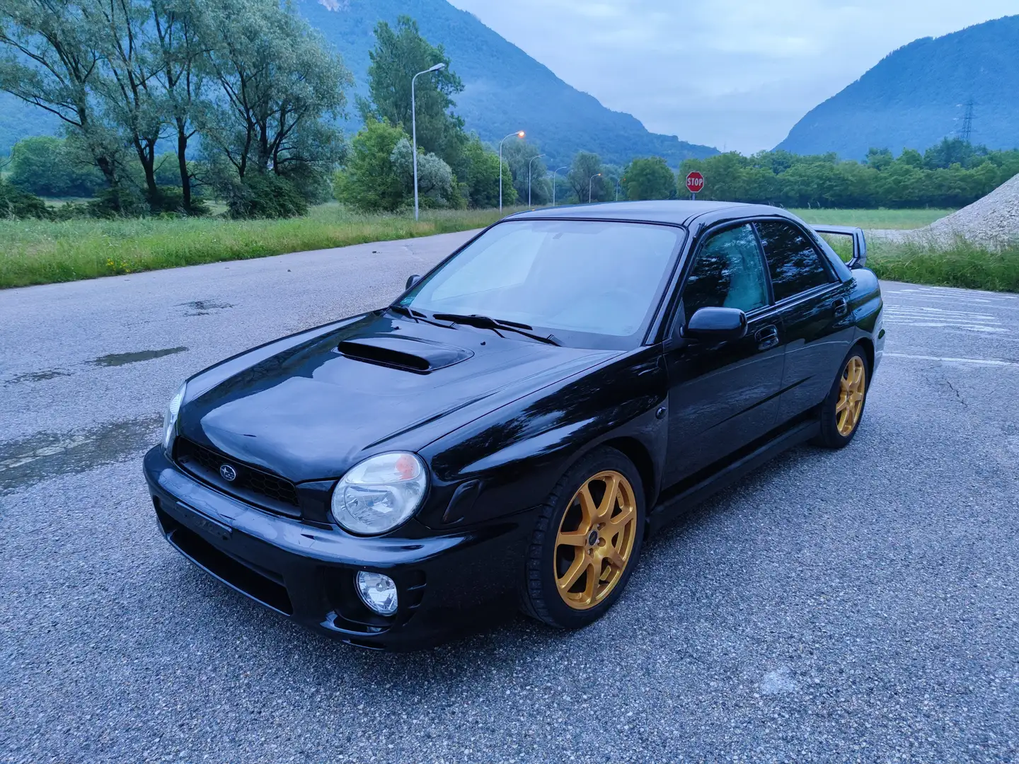 Subaru Impreza Berlina 2.0i WRX 4x4 218 cv color "Blu Black Mica" Nero - 1