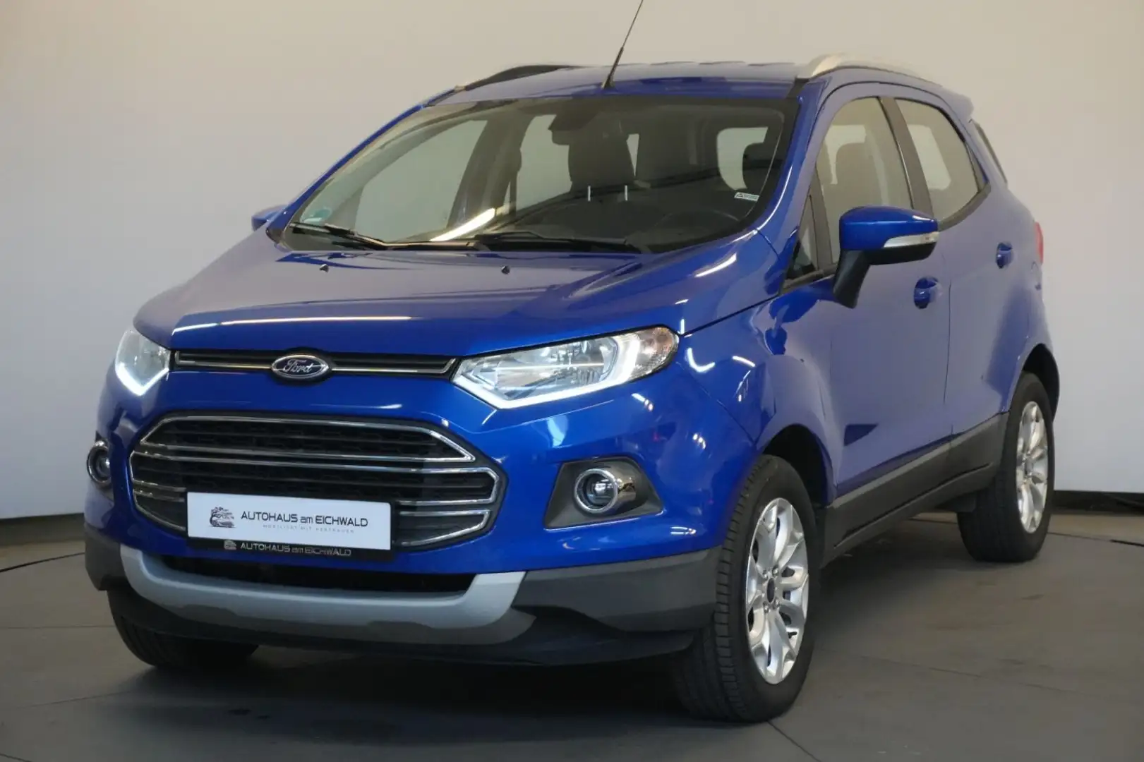 Ford EcoSport 1.0 EcoBoost Titanium StzHzg PDC Klima Blau - 1