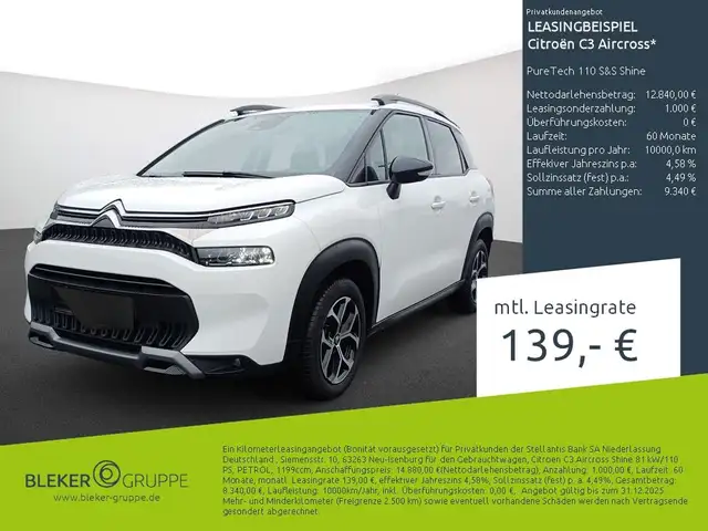 Citroen C3 Aircross PureTech 110 S&S Shine