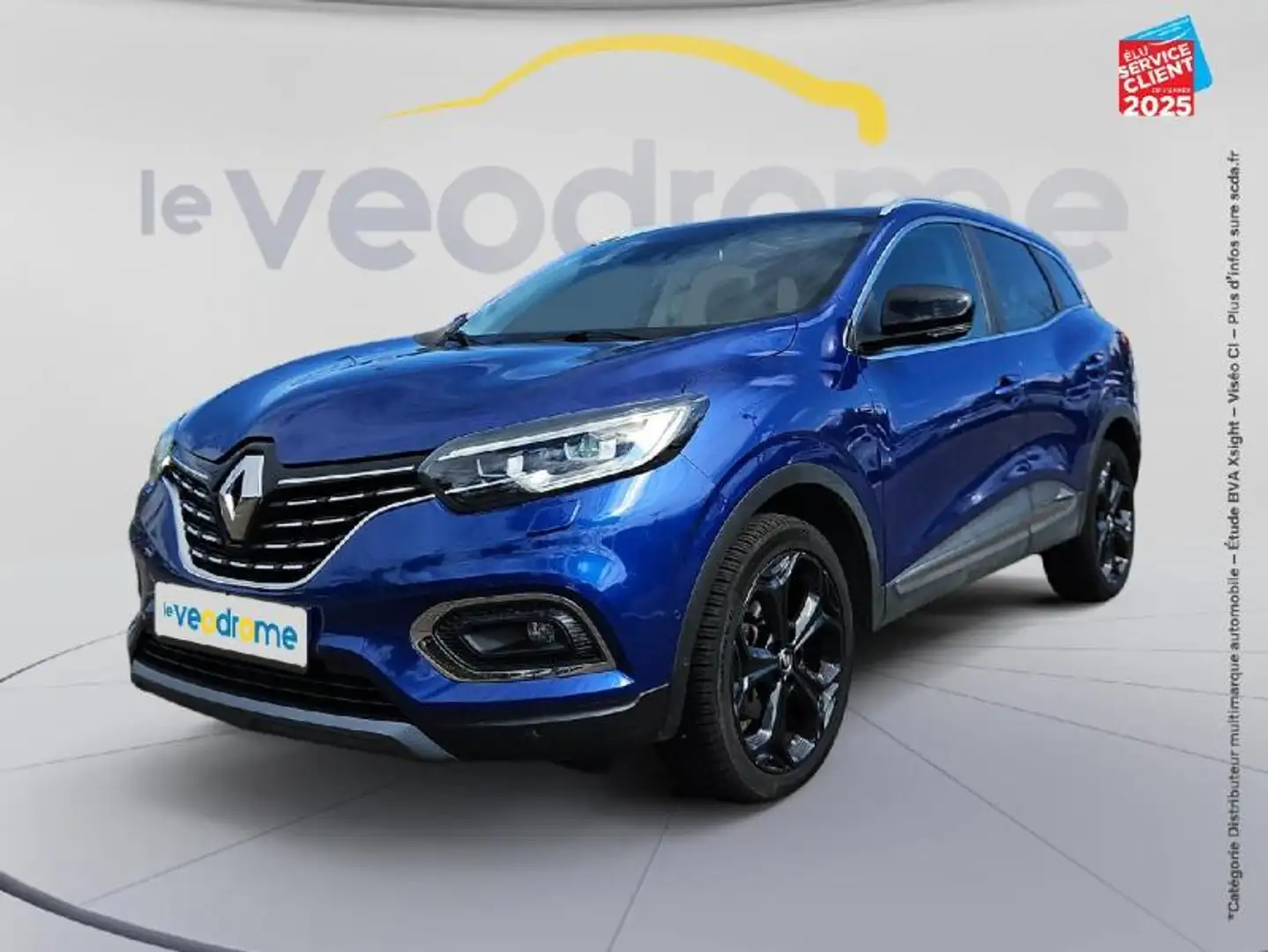 Renault Kadjar 1.3 TCe 160ch FAP Black Edition SL EDC Bleu - 1