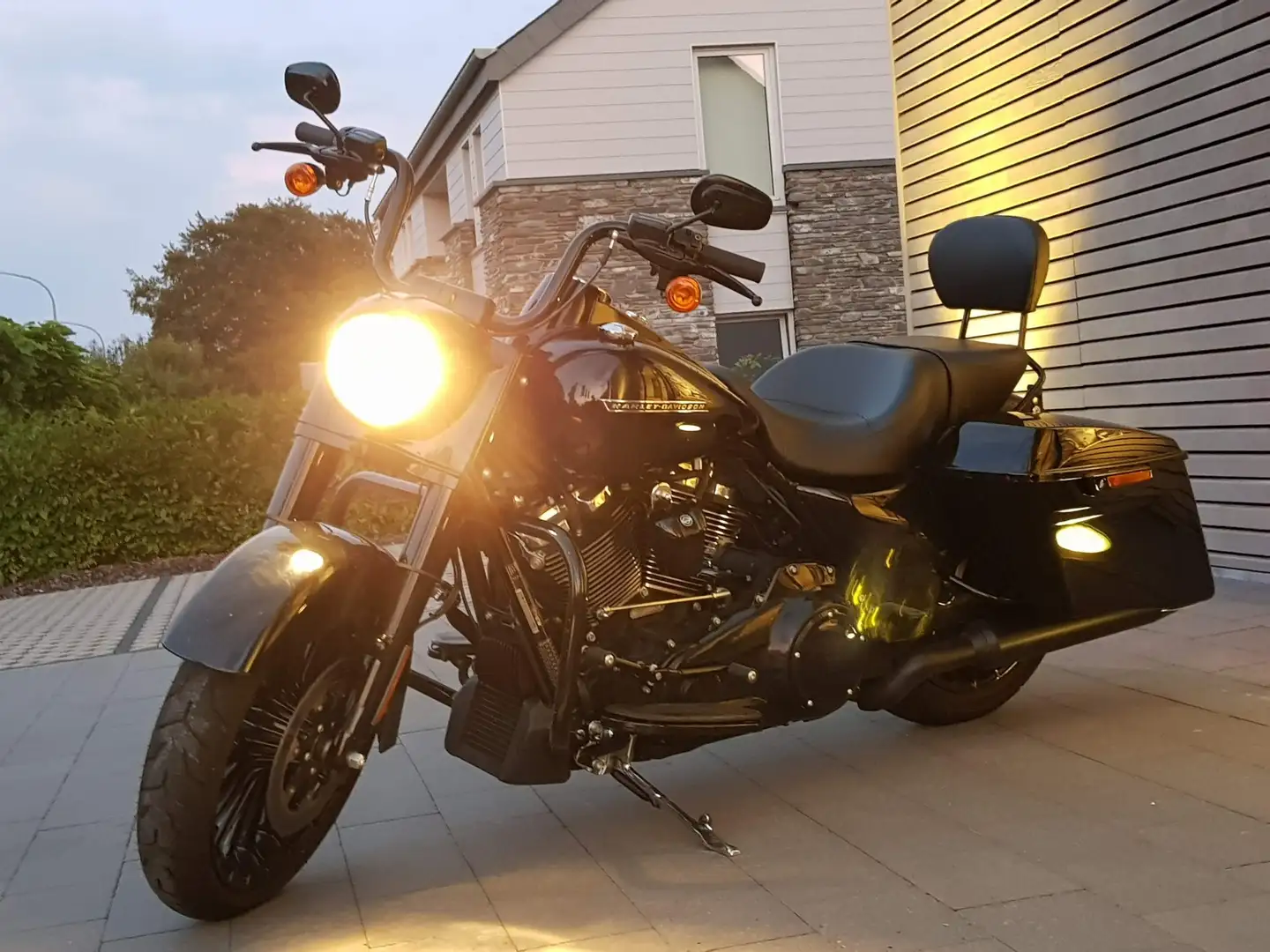 Harley-Davidson Road King full black Zwart - 1