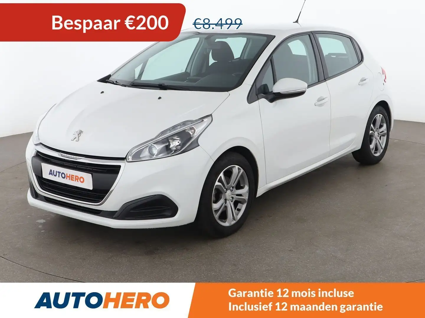 Peugeot 208 1.2 e-VTi Active Blanc - 1