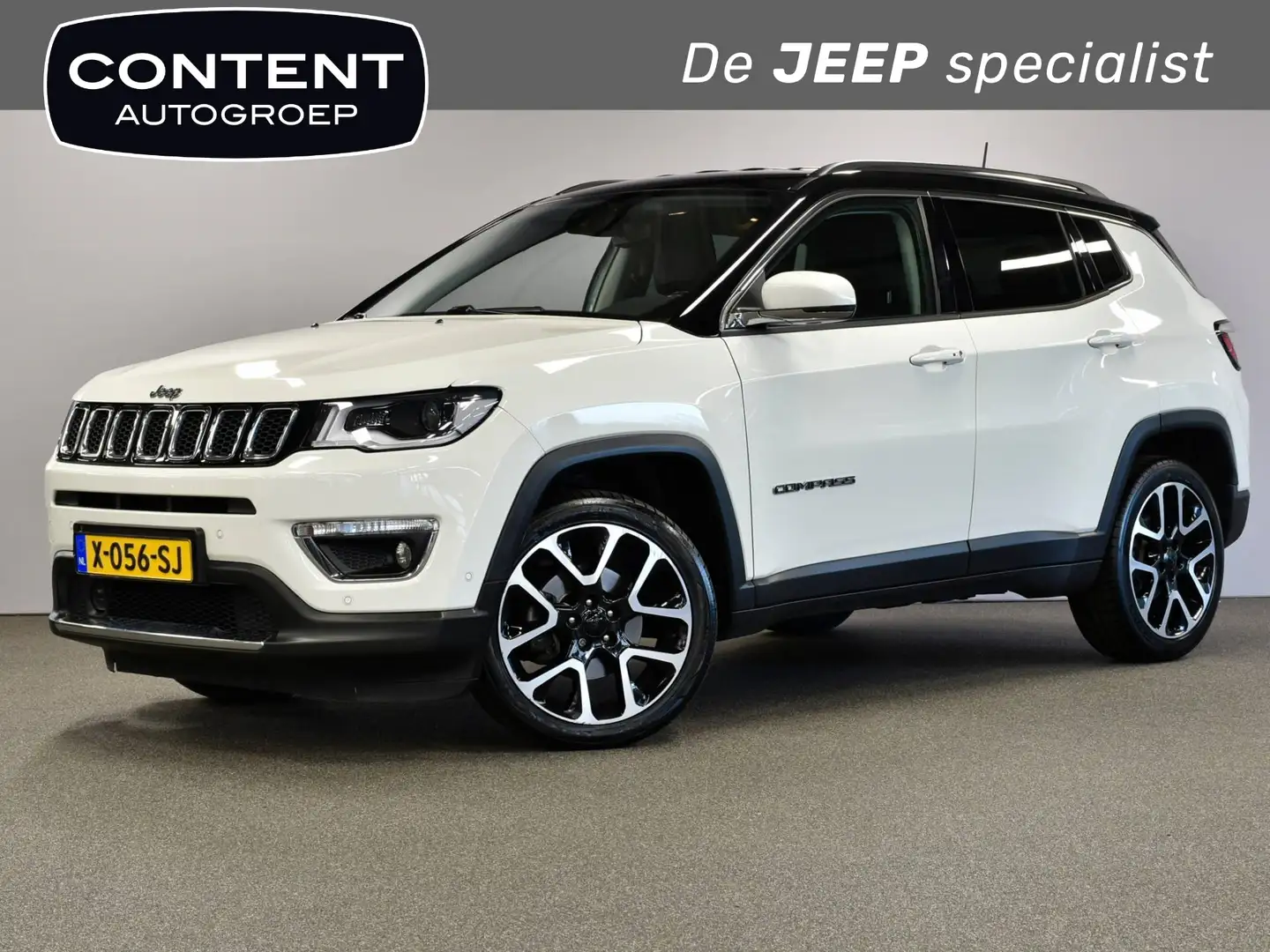 Jeep Compass 1.3 MultiAir 150pk DDCT Limited Blanc - 1