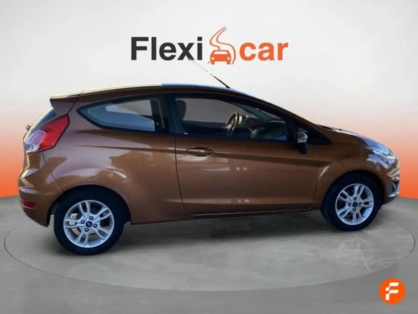 Ford Fiesta 1.0 EcoBoost 100cv Powershift Trend 5p - 3P (2015) Naranja - 2