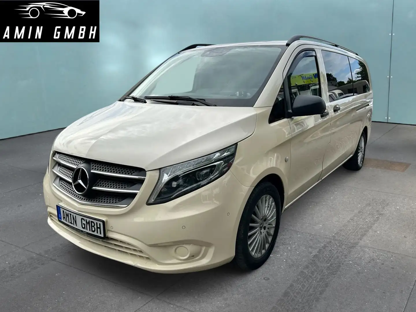 Mercedes-Benz Vito 119 CDI, Extra lang, TAXI, Voll Ausstattung Żółty - 1