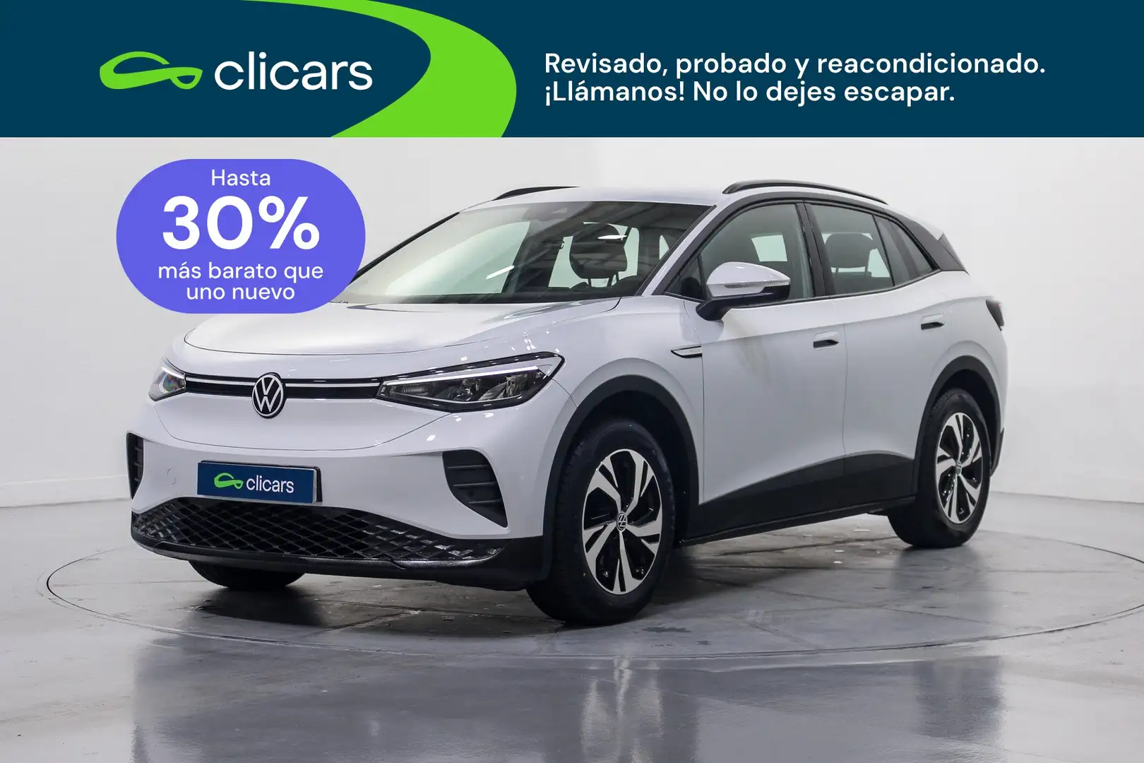 Volkswagen ID.4 Pure 109KW 52Kwh Blanco - 1